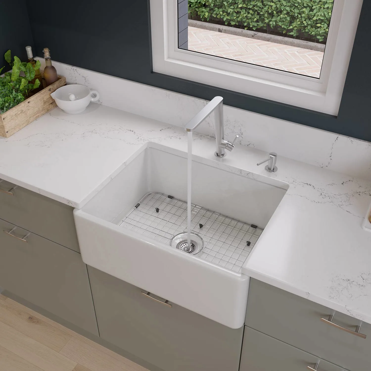 ALFI AB2046 Round Modern Kitchen Faucet - image 6