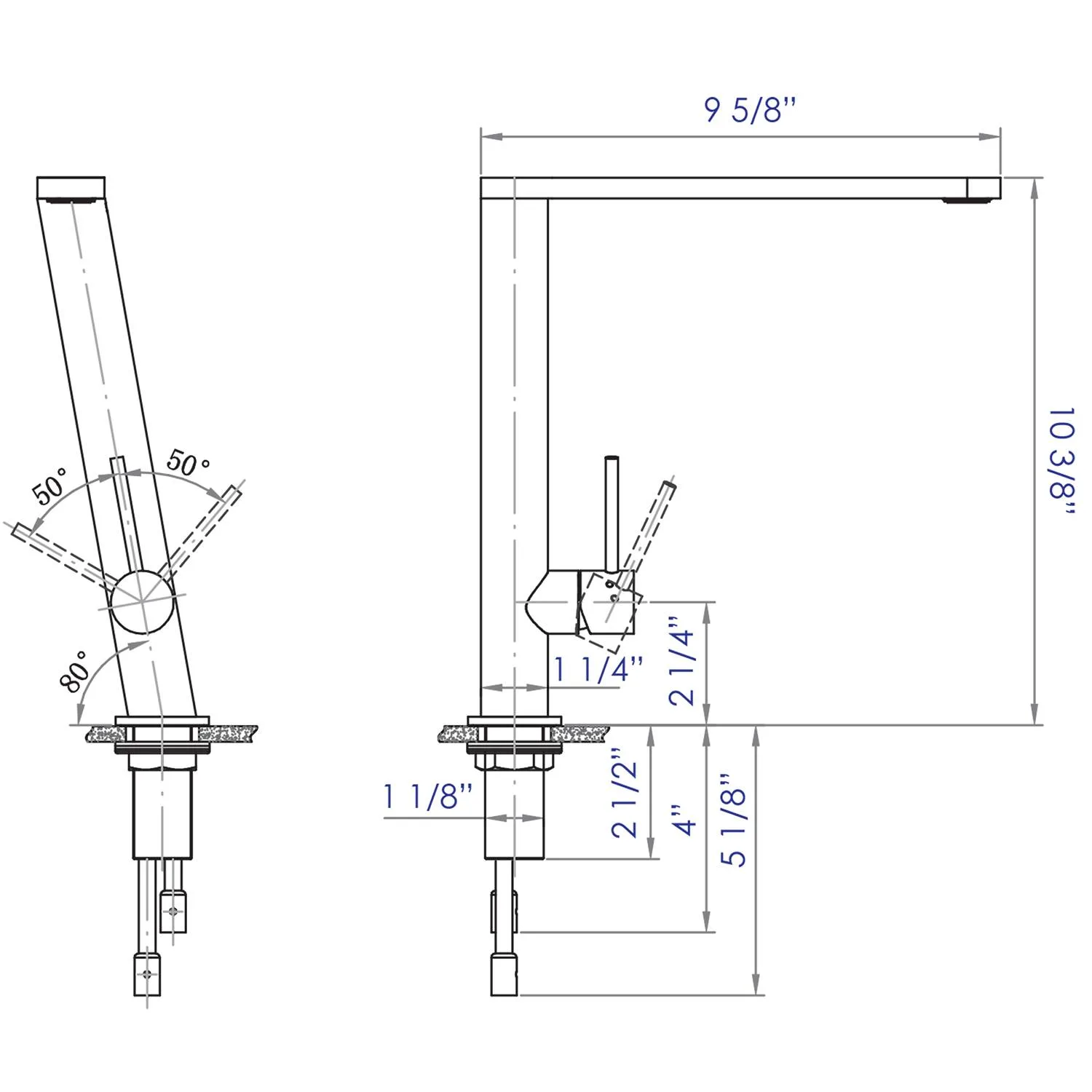 ALFI AB2046 Round Modern Kitchen Faucet - image 10