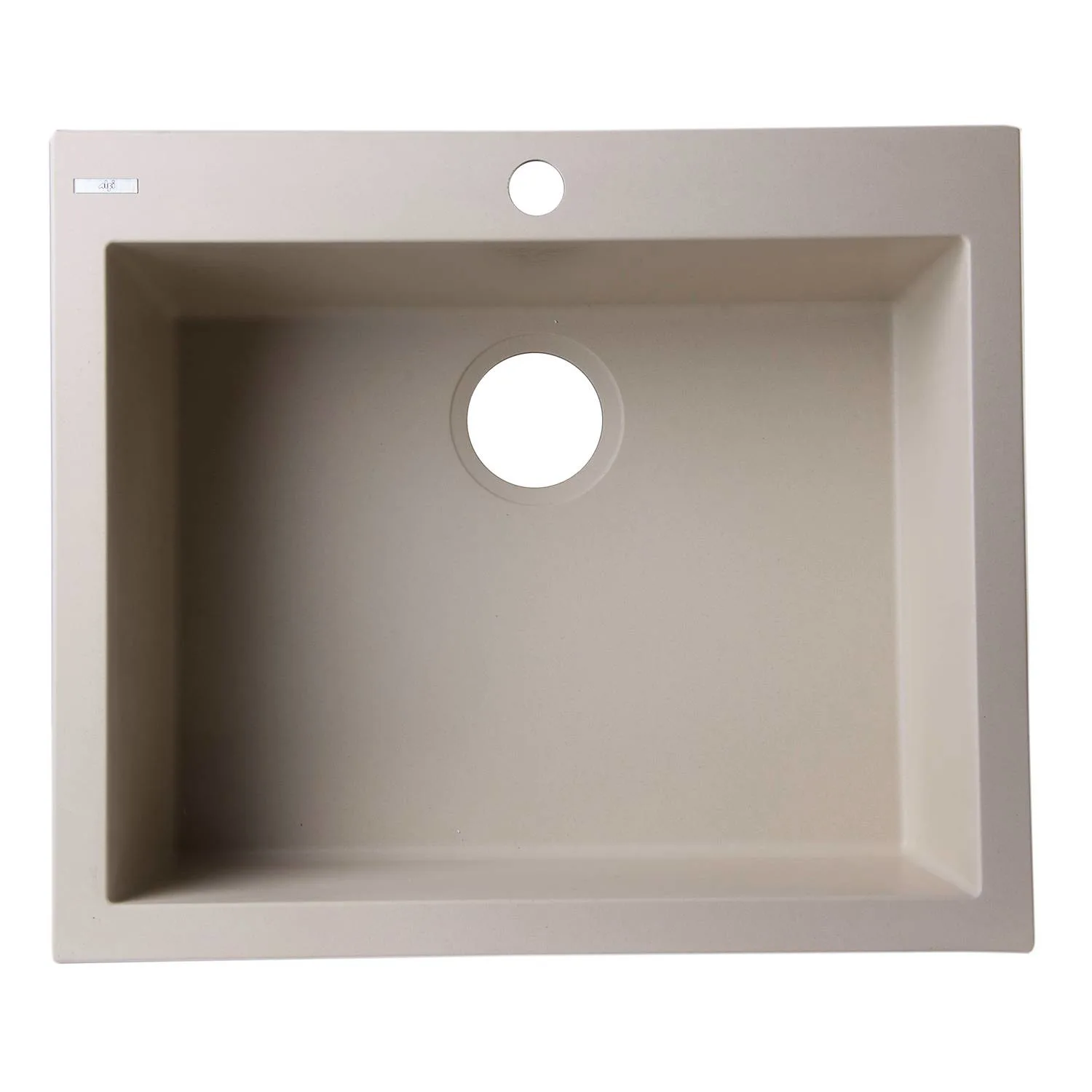 ALFI AB2420DI 24 inch Single Bowl Granite Drop-in Kitchen Sink - image 5