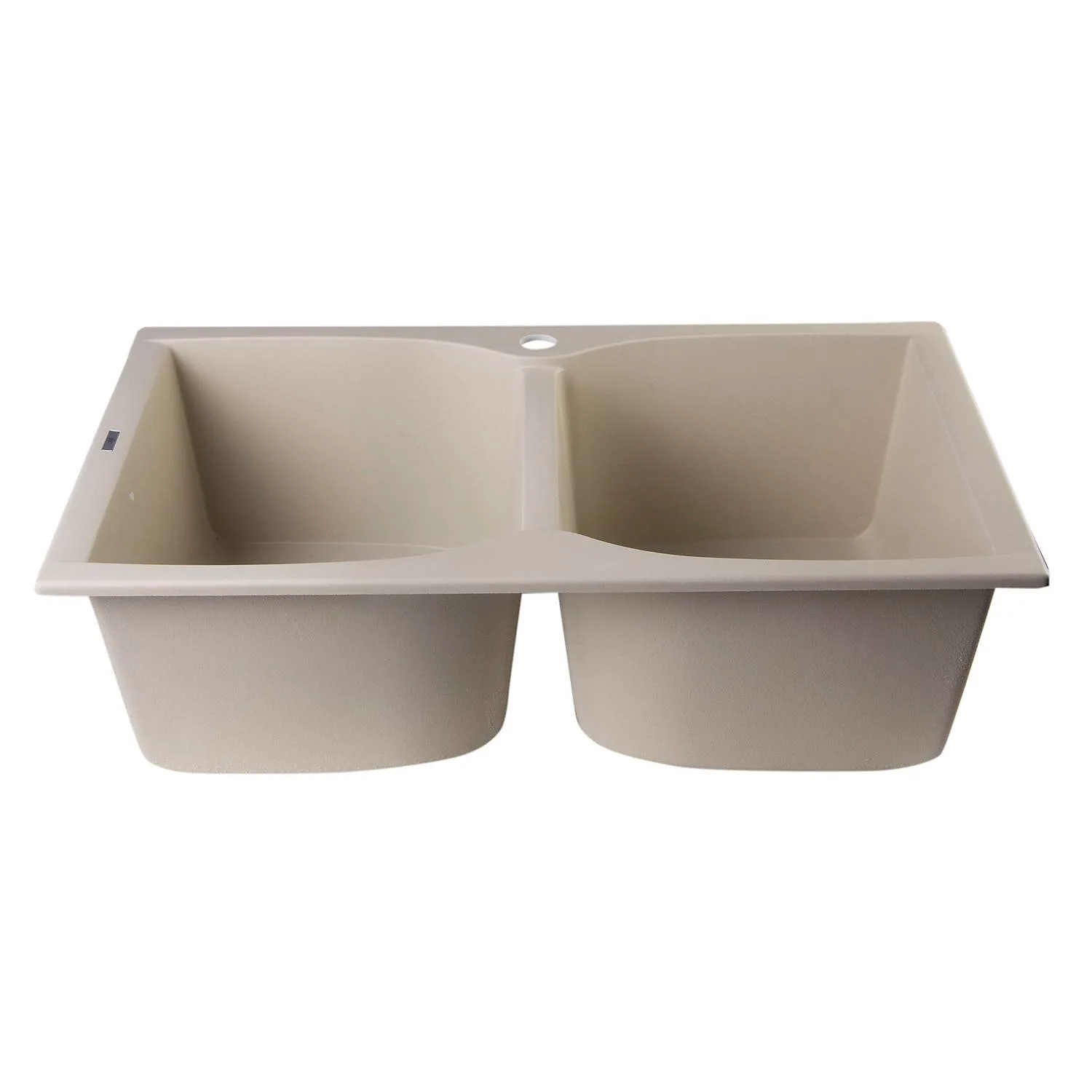 ALFI AB3220DI 32 inch Double Bowl Granite Drop-in Kitchen Sink - image 2
