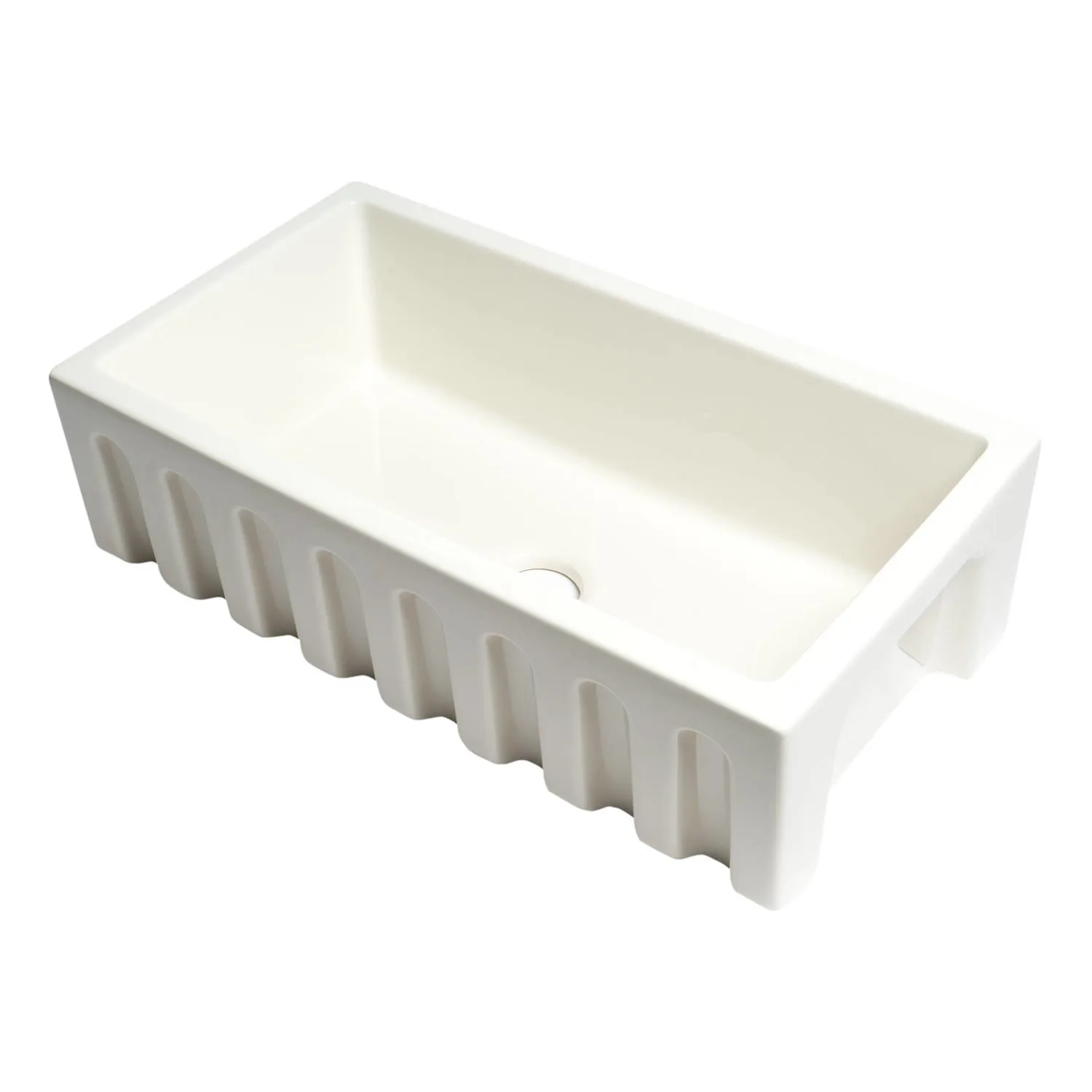 ALFI AB3318HS 33 inch Reversible Fireclay Farm Kitchen Sink - image 1