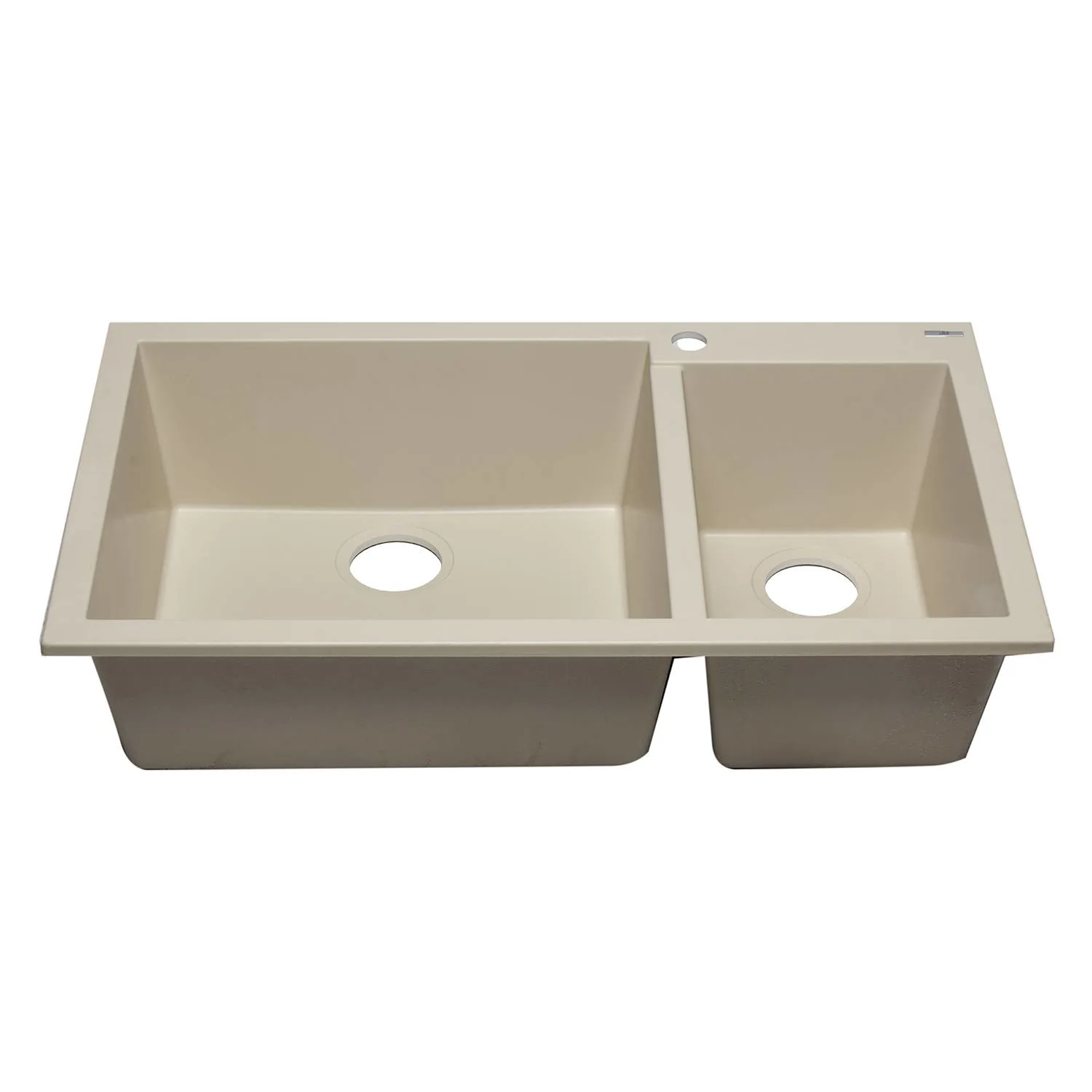 ALFI AB3319DI 34 inch Double Bowl Granite Drop-in Kitchen Sink - image 2