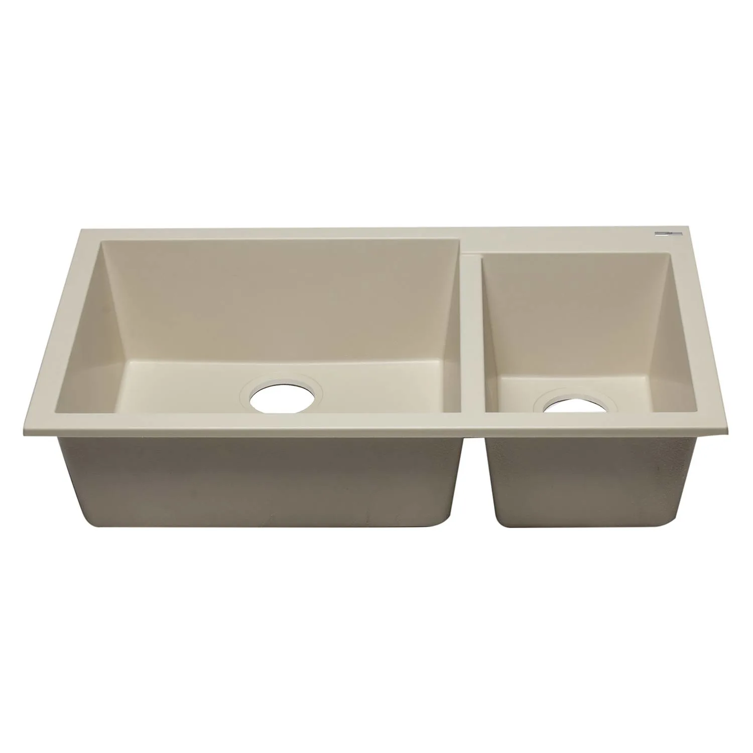 ALFI AB3319UM 34 inch Double Bowl Granite Undermount Kitchen Sink - image 2
