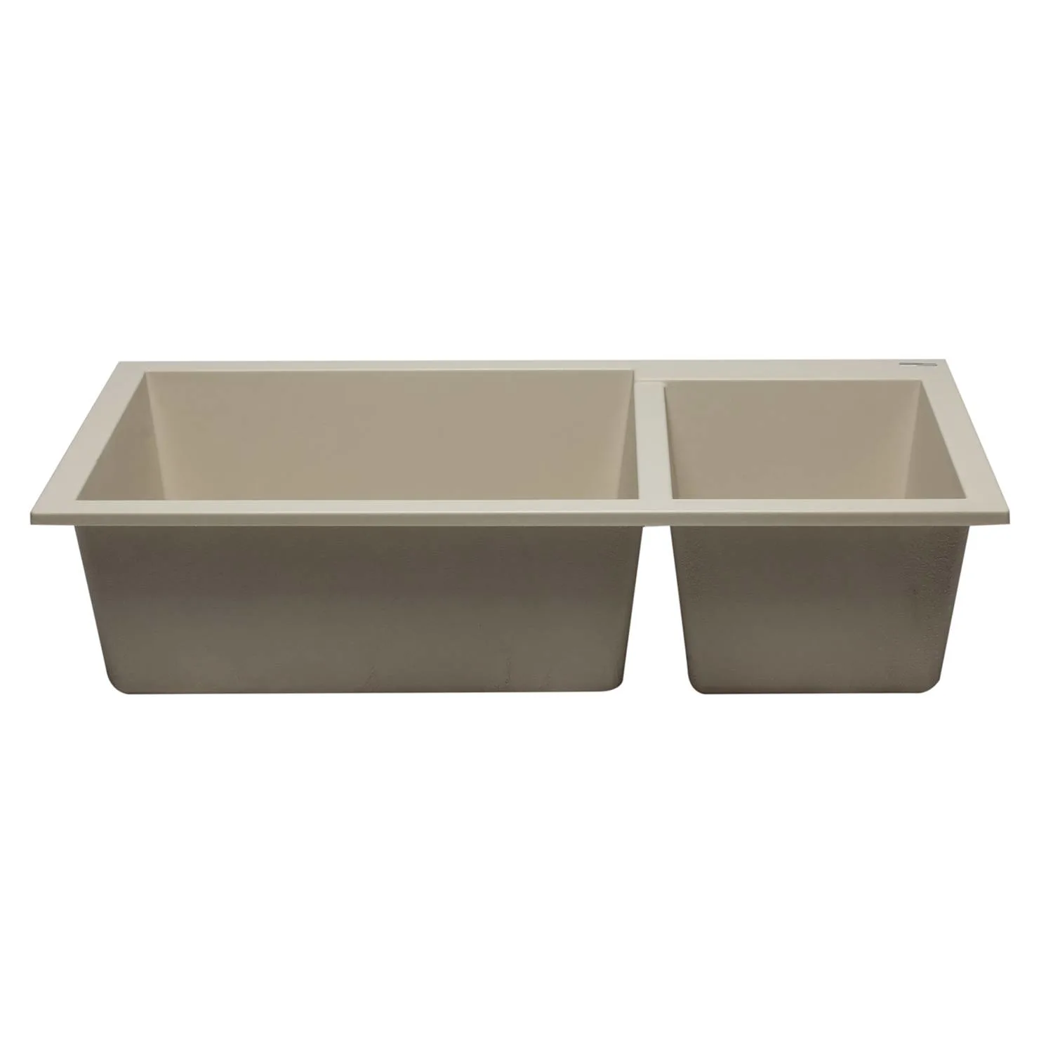 ALFI AB3319UM 34 inch Double Bowl Granite Undermount Kitchen Sink - image 3