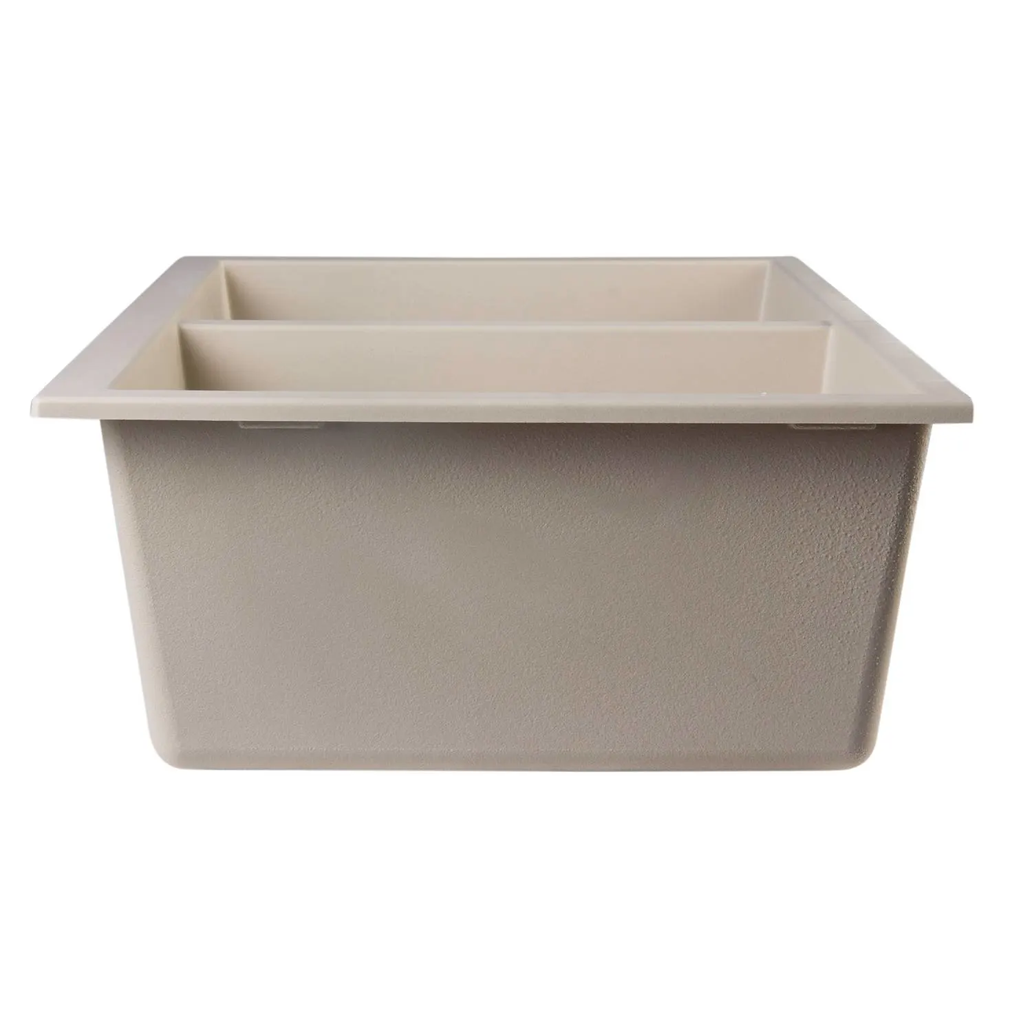 ALFI AB3420UM 34 inch Double Bowl Granite Undermount Kitchen Sink - image 3