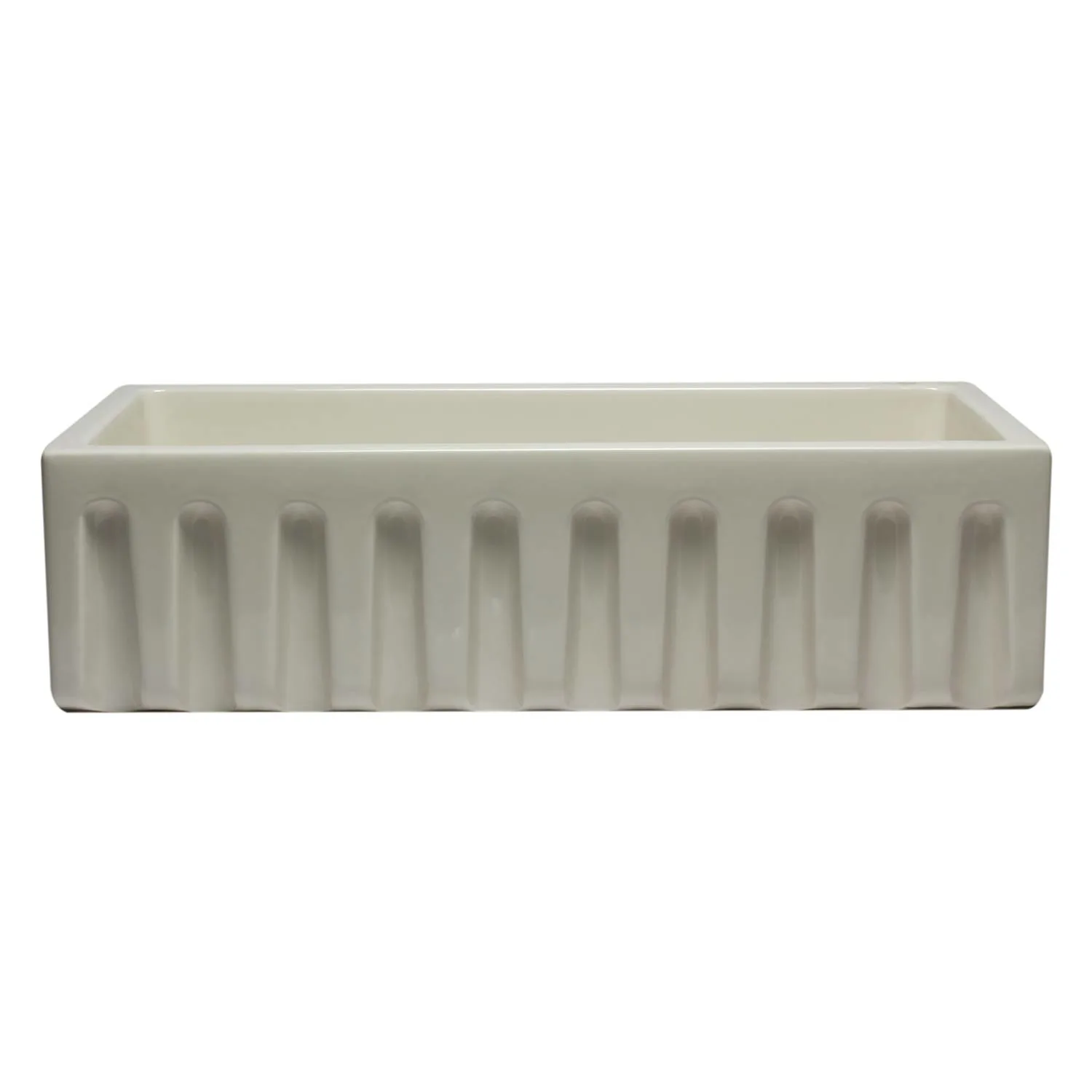 ALFI AB3618HS 36 in Reversible Single Bowl Fireclay Farm Kitchen Sink - image 3