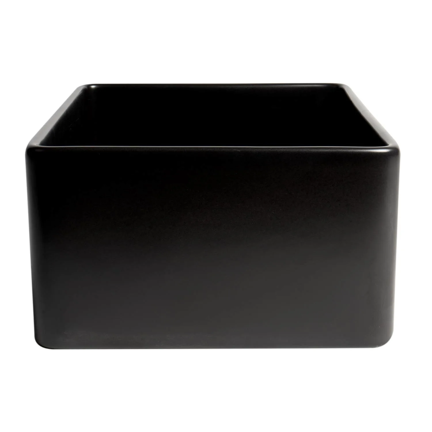 ALFI ABF2418 24 inch Smooth Single Bowl Fireclay Farm Kitchen Sink - image 4