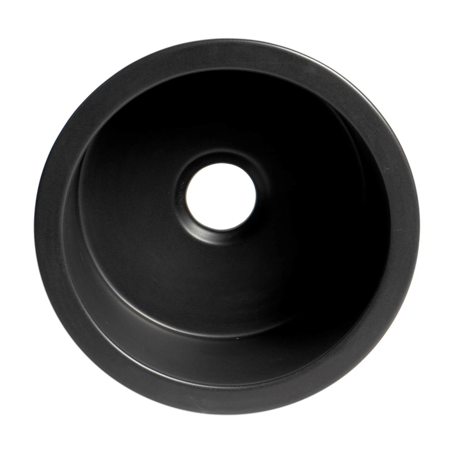 ALFI ABF1818R 18 in Round Fireclay Reversible Prep Kitchen Sink - image 4