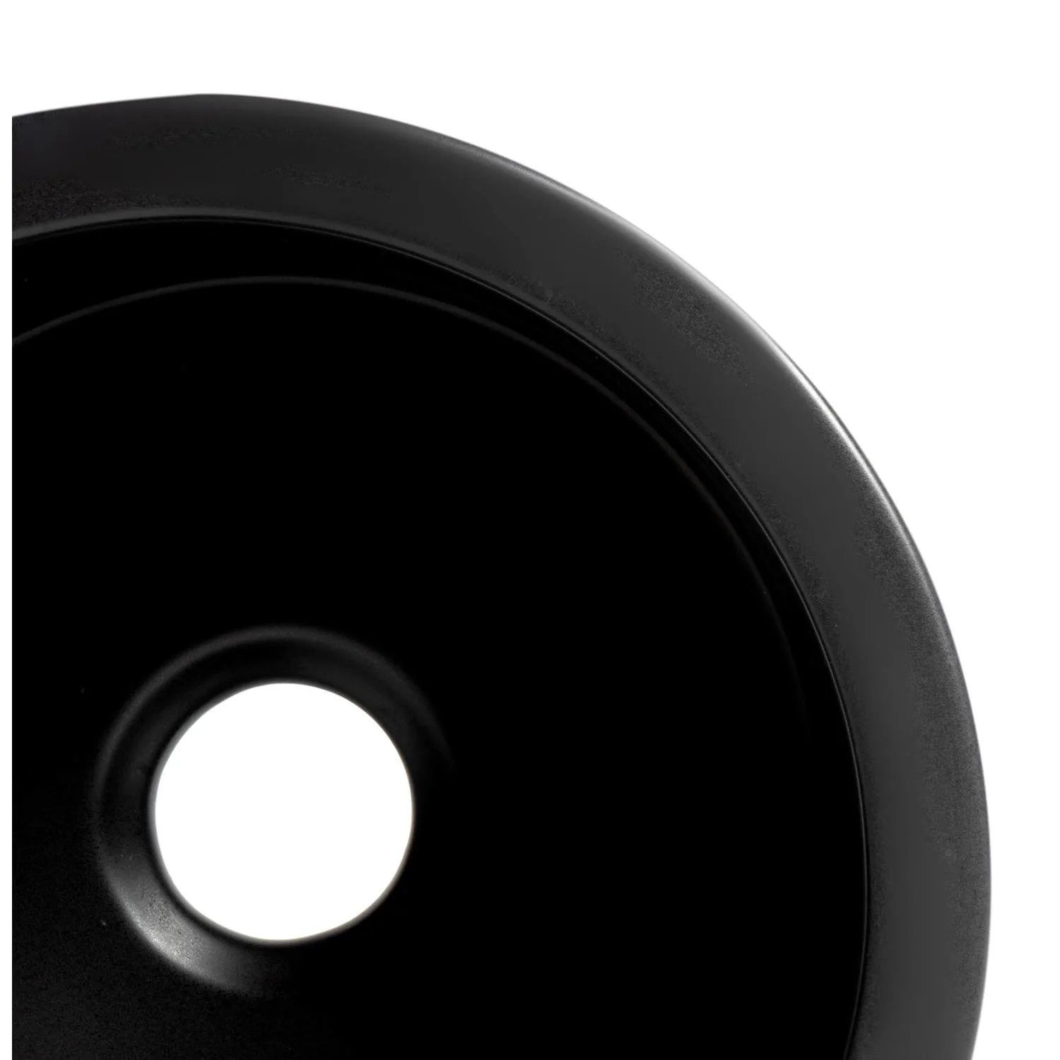 ALFI ABF1818R 18 in Round Fireclay Reversible Prep Kitchen Sink - image 5