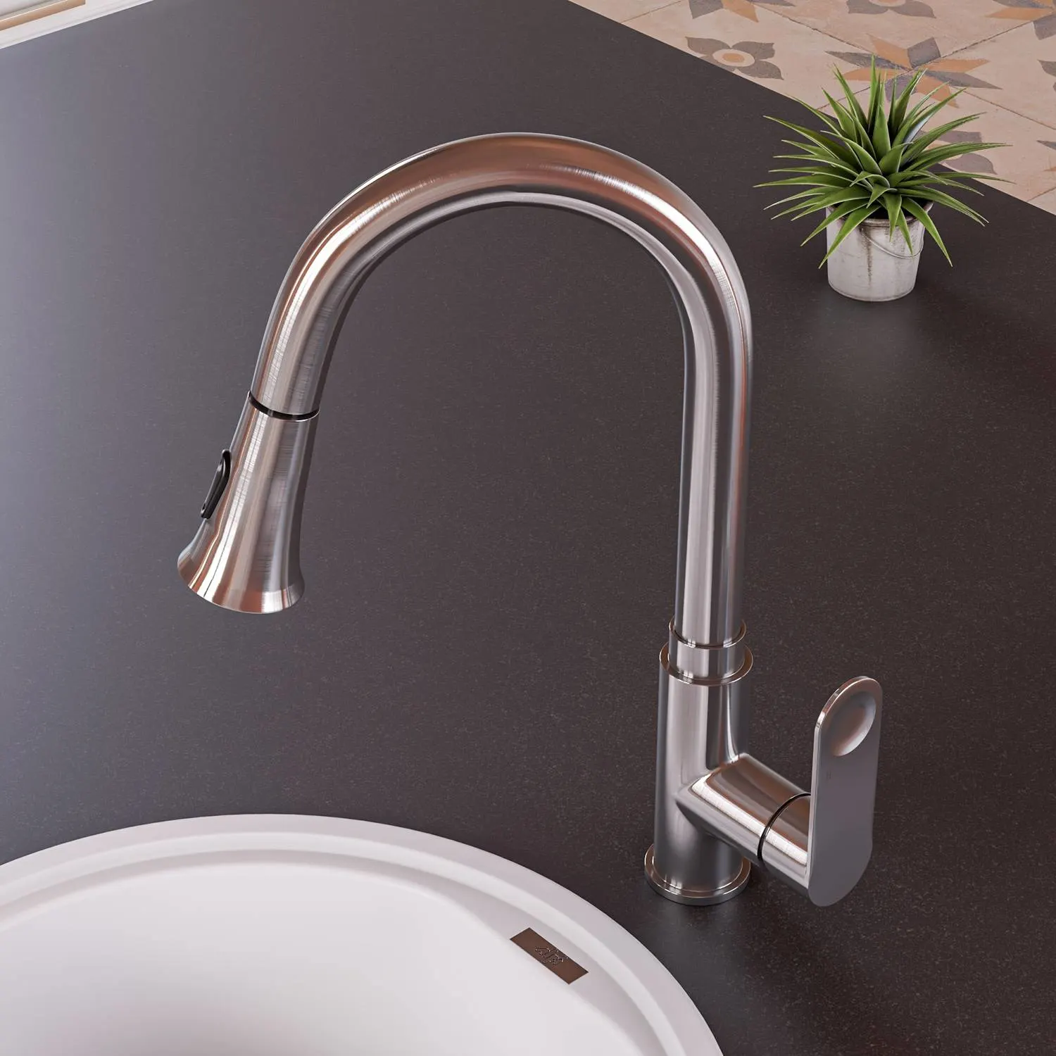 ALFI ABKF3480 Pull Down  Kitchen Faucet - image 7