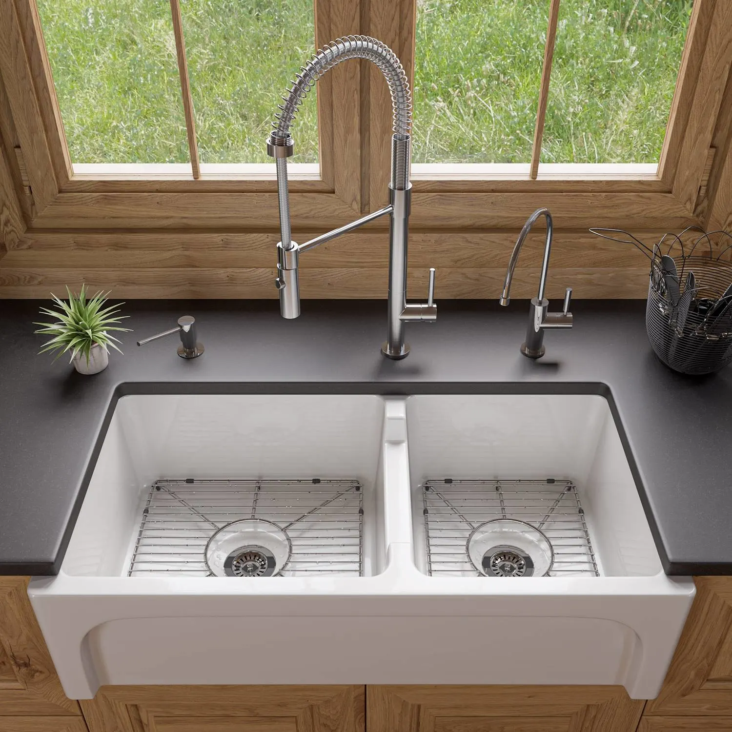 ALFI ABKF3732 Commercial Spring  Kitchen Faucet - image 10