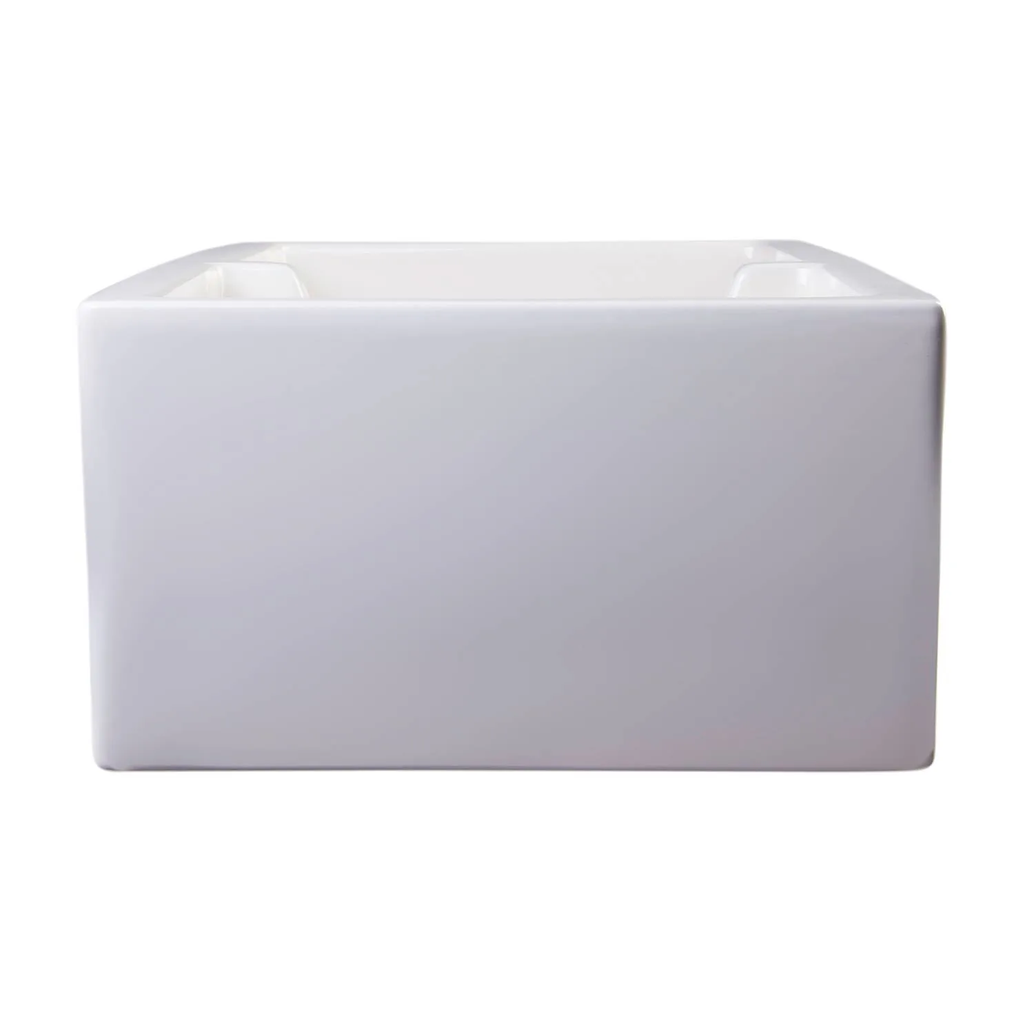 ALFI AB3618ARCH 36 inch Arched Double Bowl Fireclay Farm Kitchen Sink - image 3