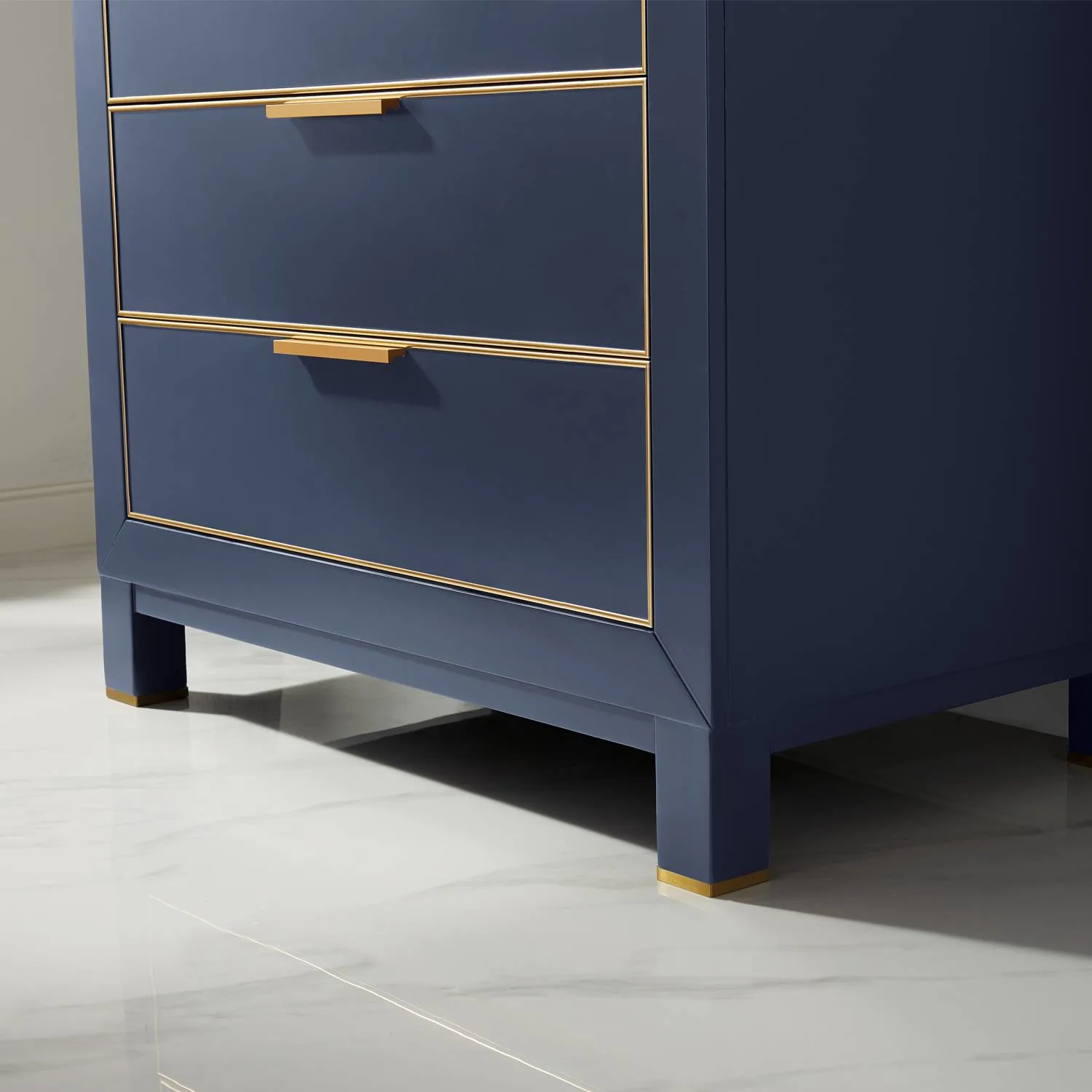 Altair Jackson 36 Inch Solid Plywood White Carrara Stone Single Vanity - image 10