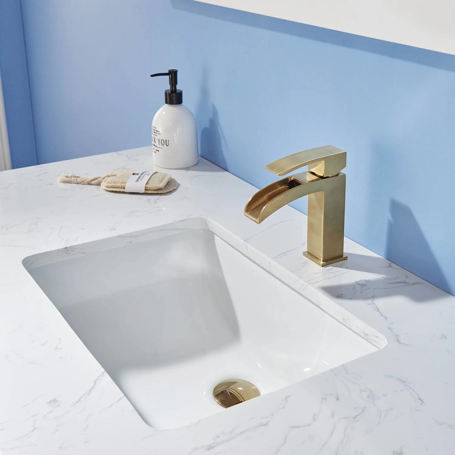 Altair Morgan 48 Inch White Plywood White Carrara Stone Single Vanity - image 10