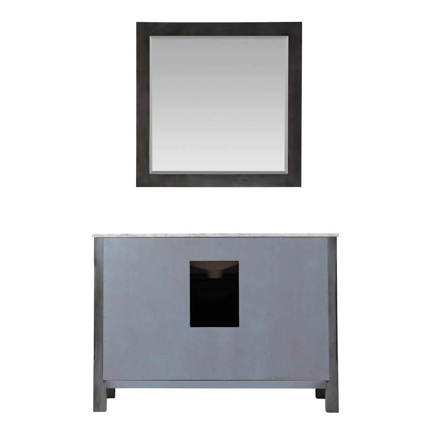 Altair Maribella 48 Inch Solid Plywood White Carrara Single Vanity - image 2