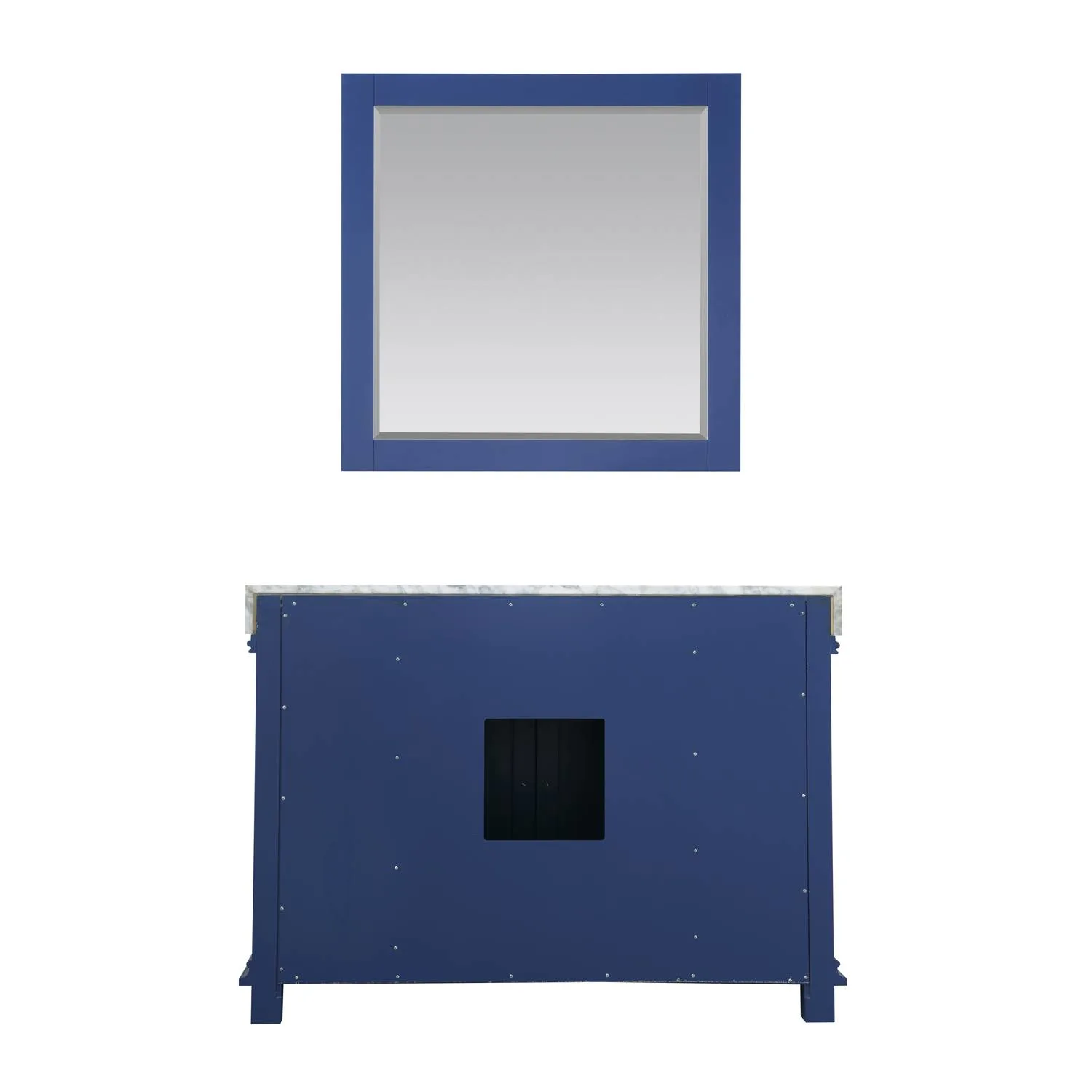Altair Jardin 48 Inch Solid Plywood White Carrara Single Vanity - image 2