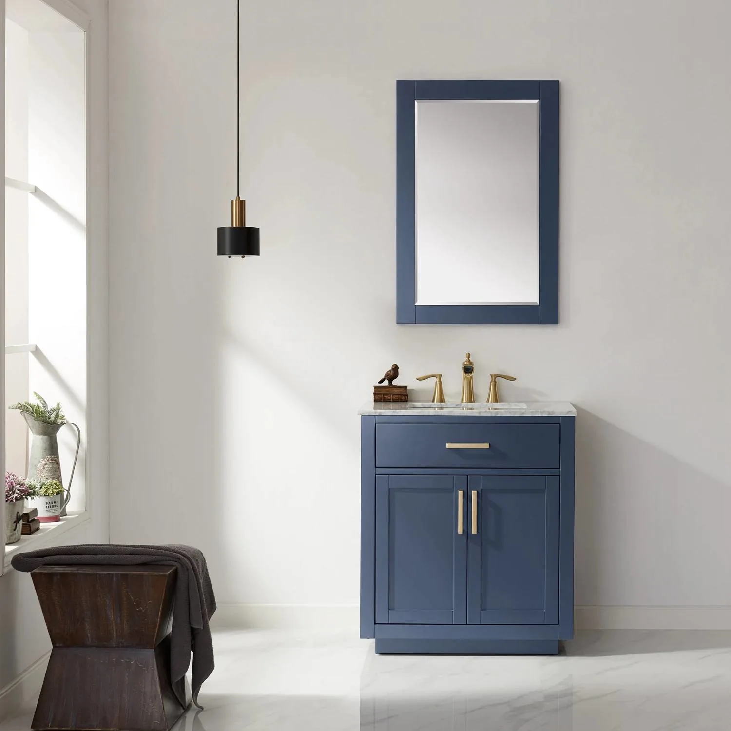 Altair Ivy 30 Inch Solid Plywood No Countertop Single Vanity Cabinet - image 2