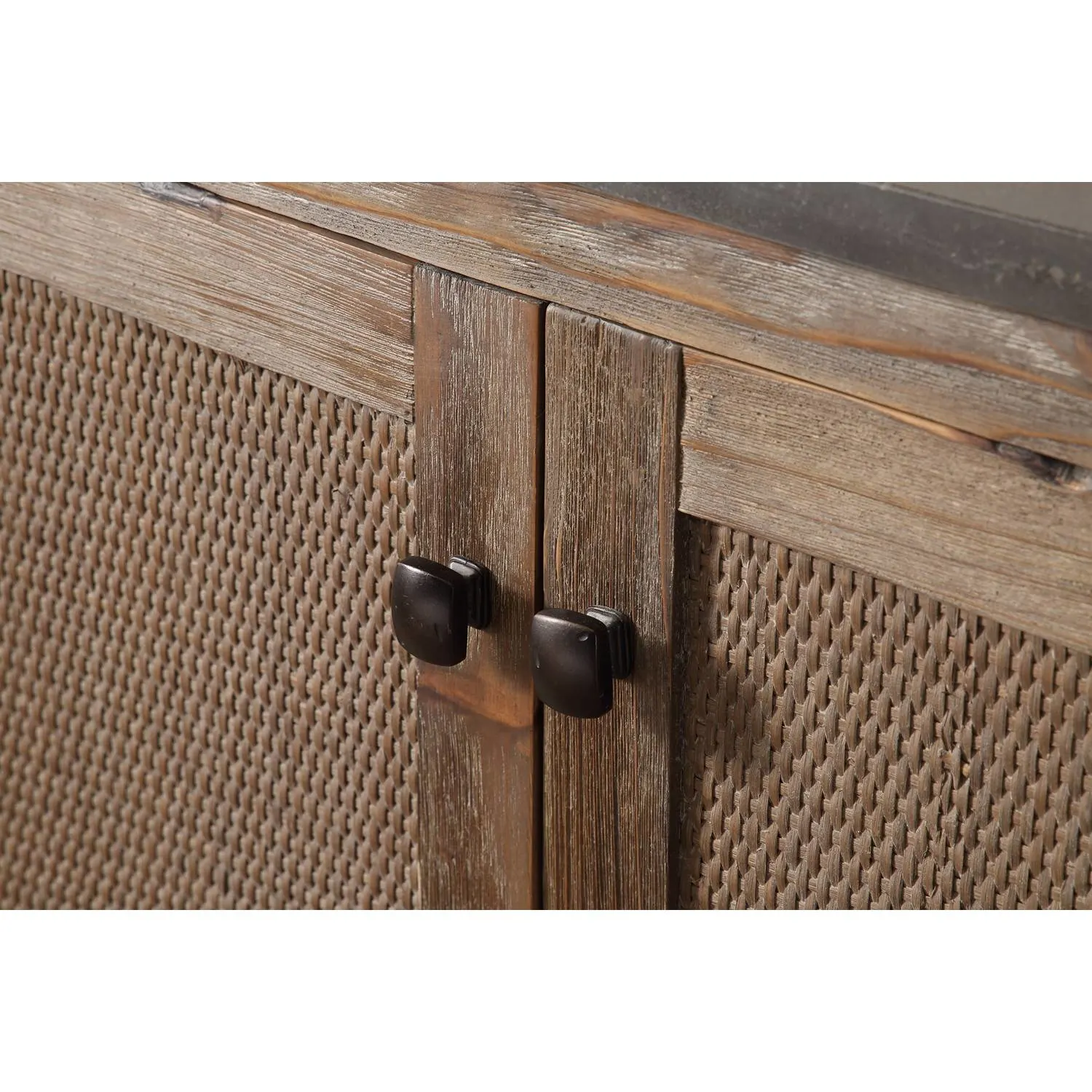 Legion Furniture 60 Inch Moon Stone Top Brown Rustic Vanity Cabinet - image 7