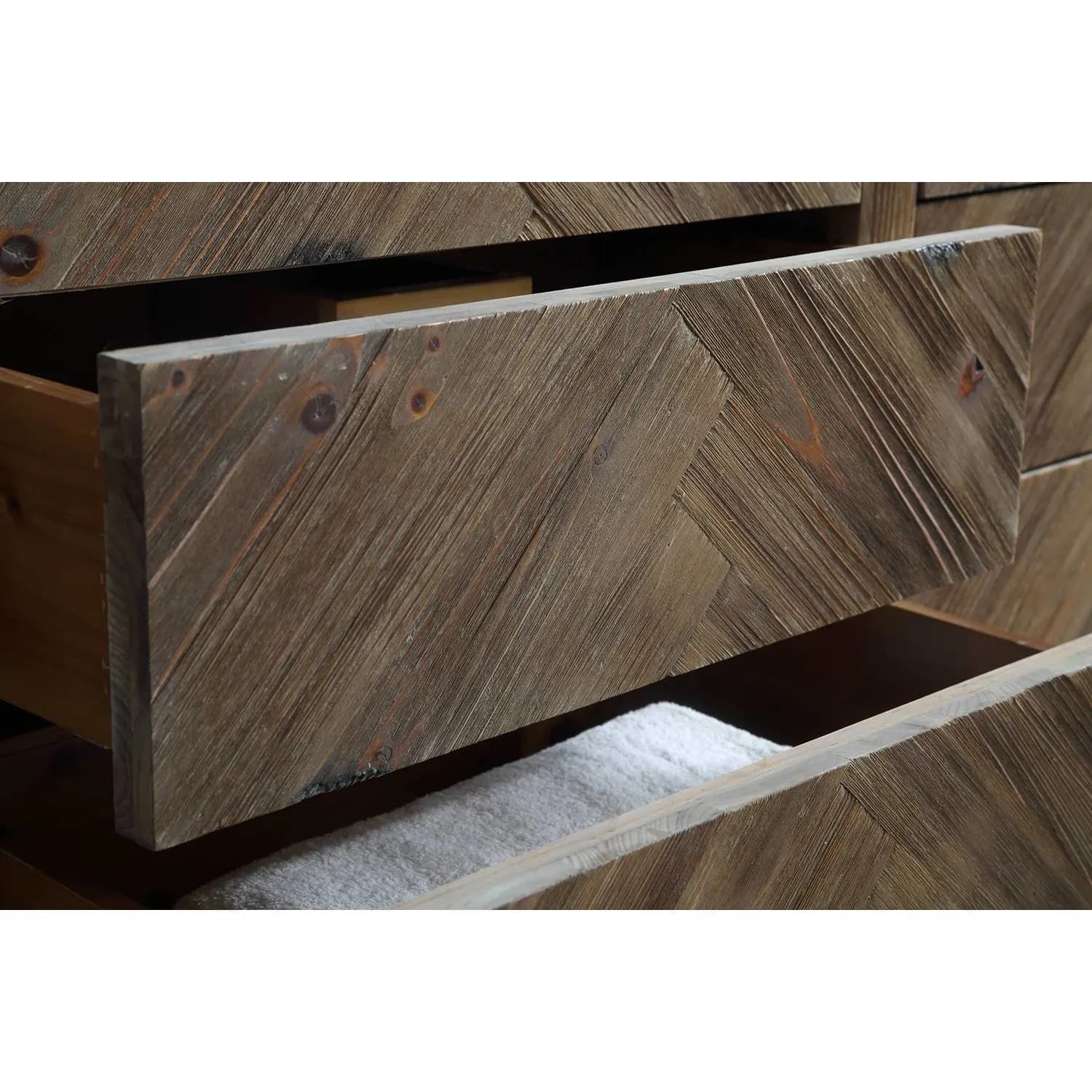 Legion Furniture 60 Inch Moon Stone Top Ceramic Sink Vanity Cabinet - image 7