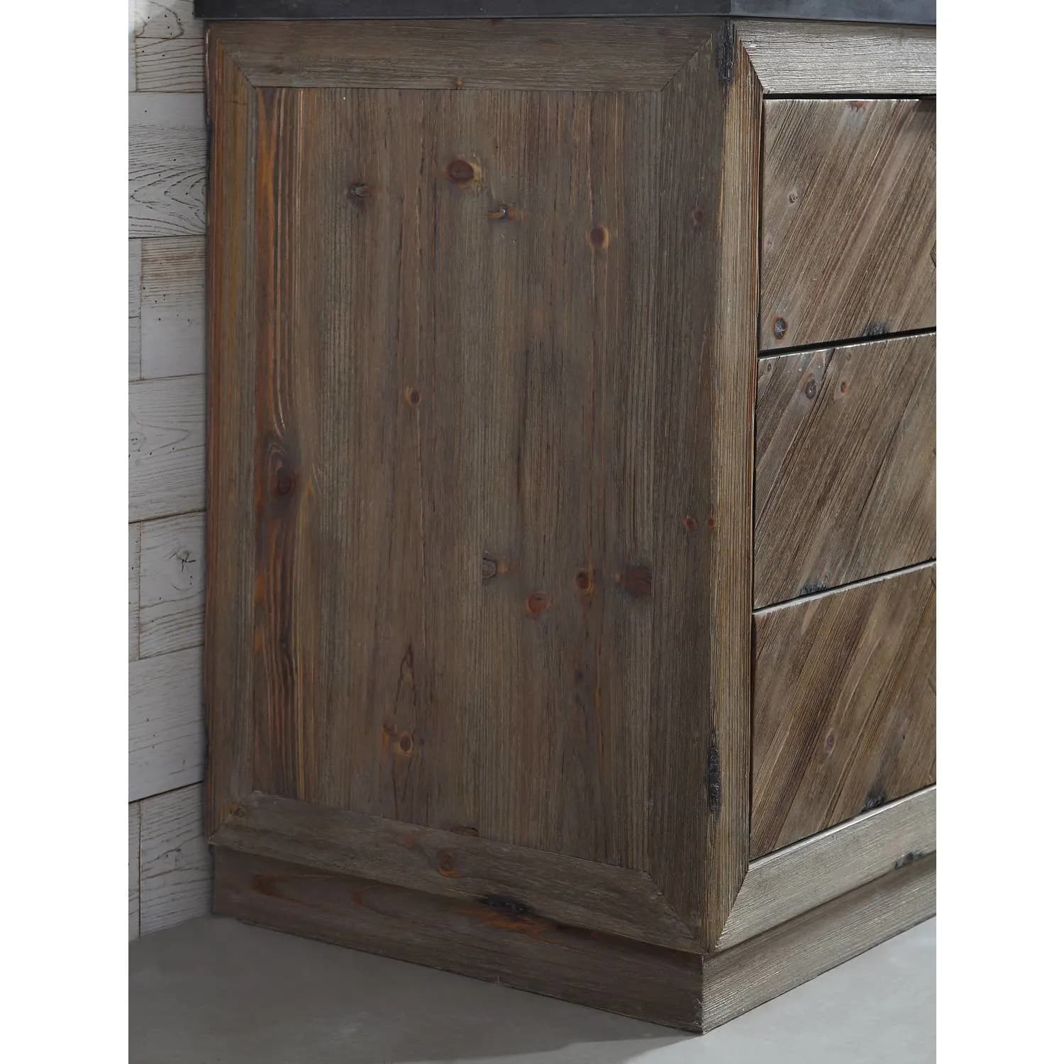Legion Furniture 60 Inch Moon Stone Top Ceramic Sink Vanity Cabinet - image 9