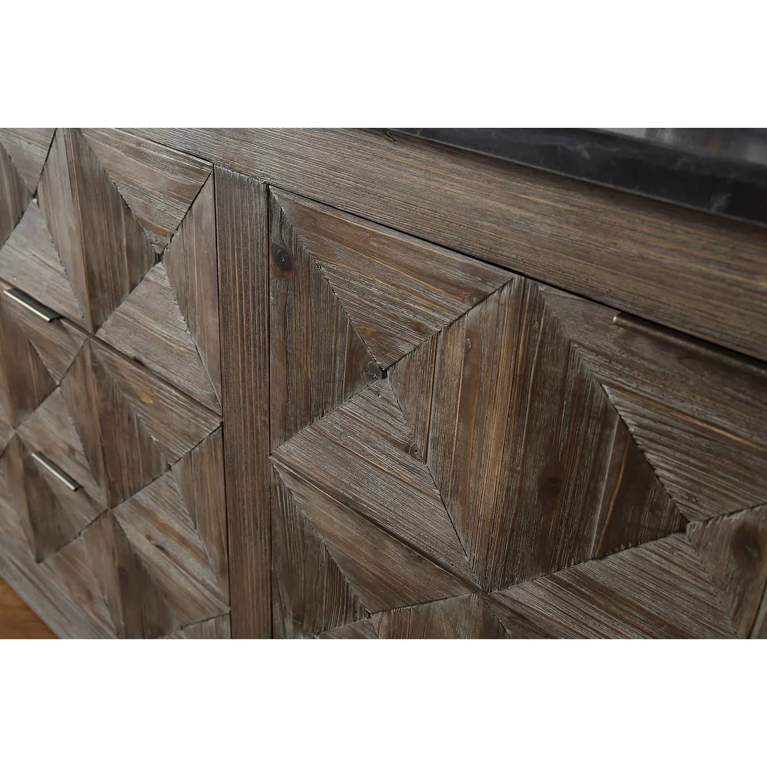 Legion Furniture 60 Inch Moon Stone Top Ceramic Sink Vanity Cabinet - image 5