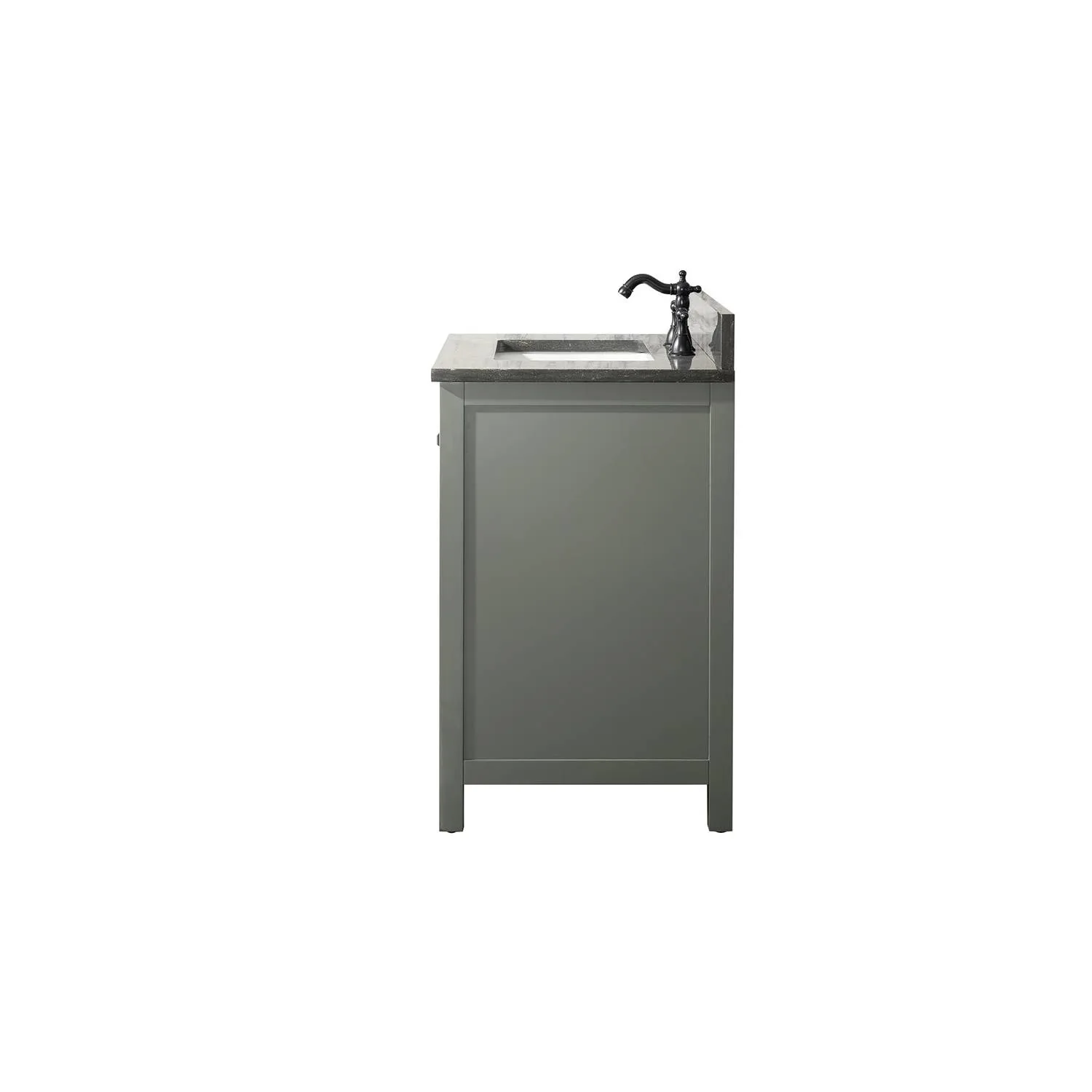 Legion Furniture 30 Inch Blue Lime Stone Top Pewter Green Vanity Cabinet - image 15
