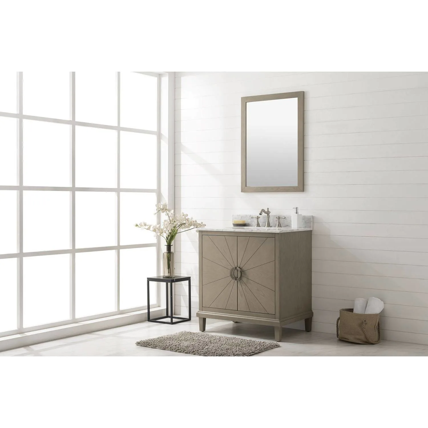 Legion Furniture 30 Inch Carrara White Top Ceramic Sink Vanity Cabinet - image 6