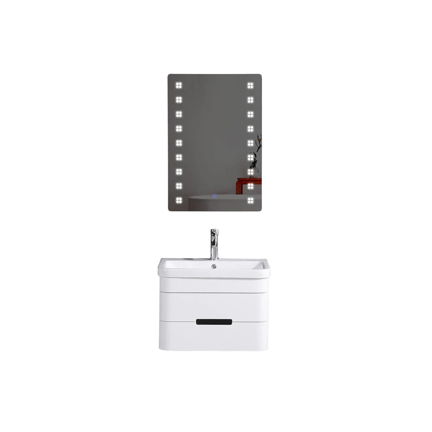 Legion Furniture 24 Inch White Ceramic Top and Sink Vanity Cabinet - image 1