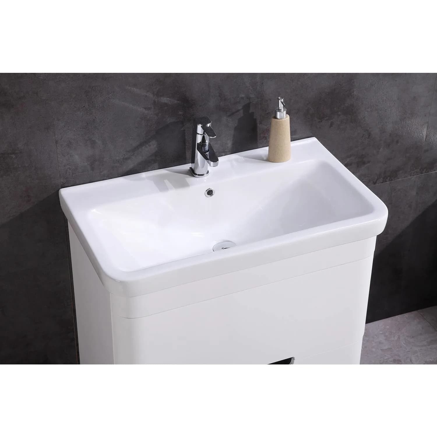 Legion Furniture 32 Inch White Ceramic Top and Sink Vanity Cabinet - image 8