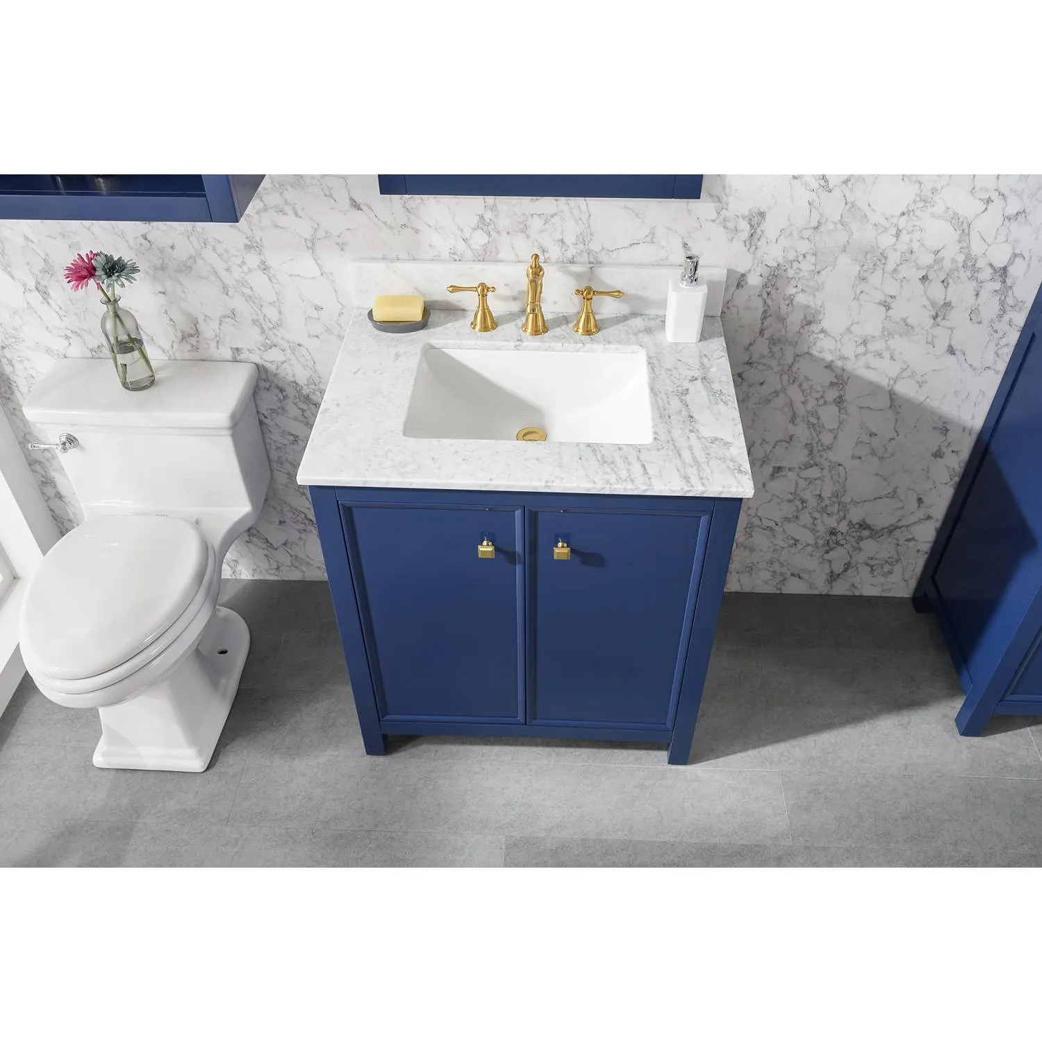 Legion Furniture 30 Inch Carrara White Top Ceramic Sink Vanity Cabinet - image 15