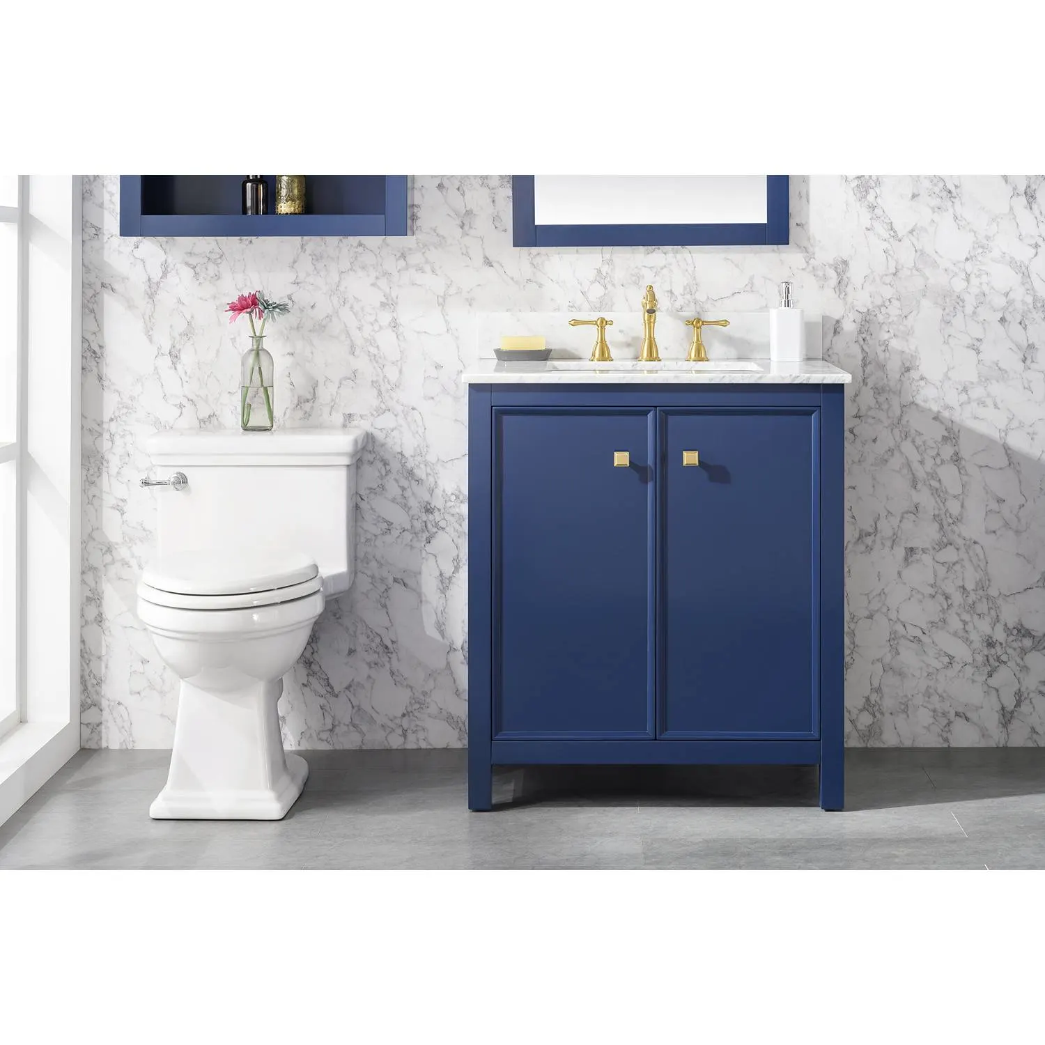 Legion Furniture 30 Inch Carrara White Top Ceramic Sink Vanity Cabinet - image 9
