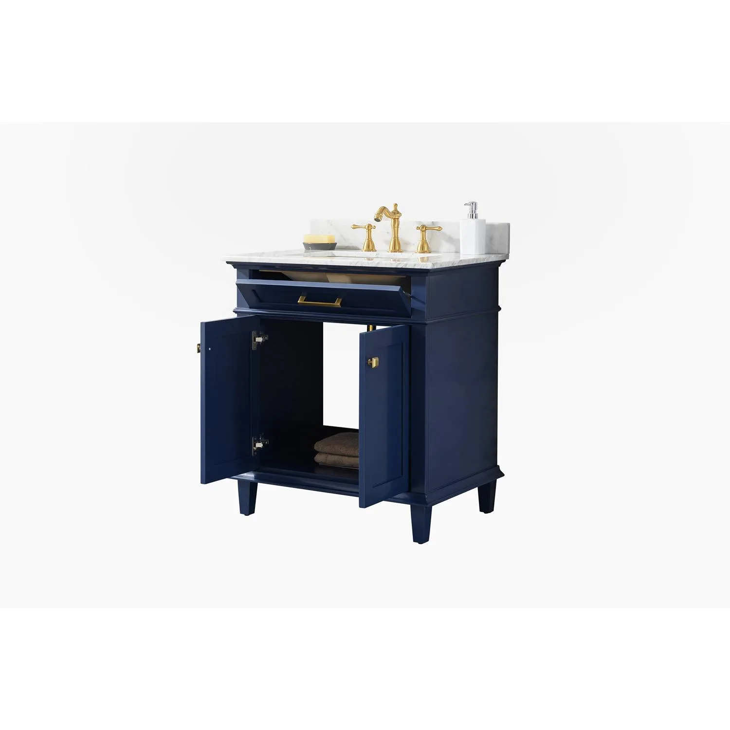 Legion Furniture 30 Inch Carrara White Top Ceramic Sink Vanity Cabinet - image 15