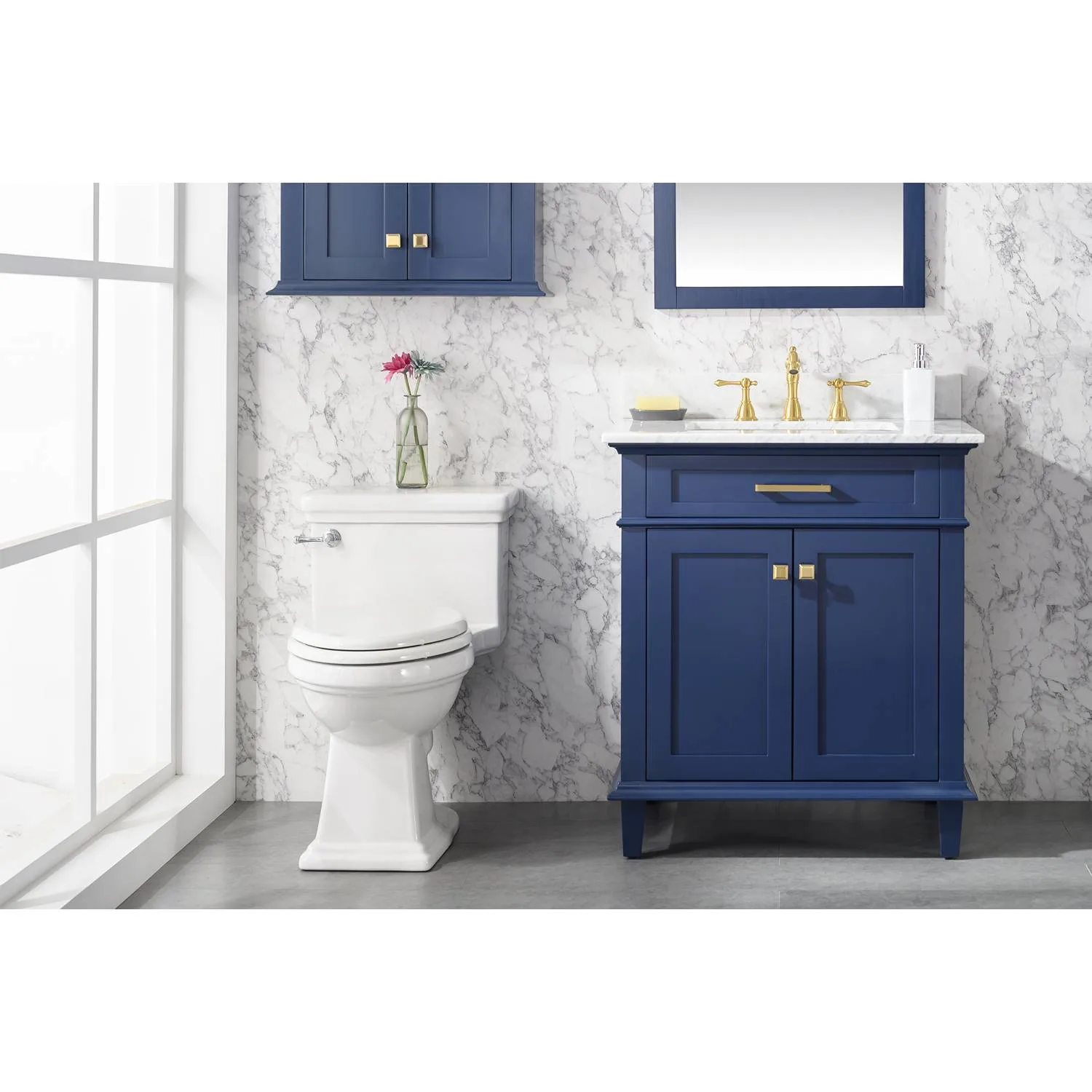 Legion Furniture 30 Inch Carrara White Top Ceramic Sink Vanity Cabinet - image 3