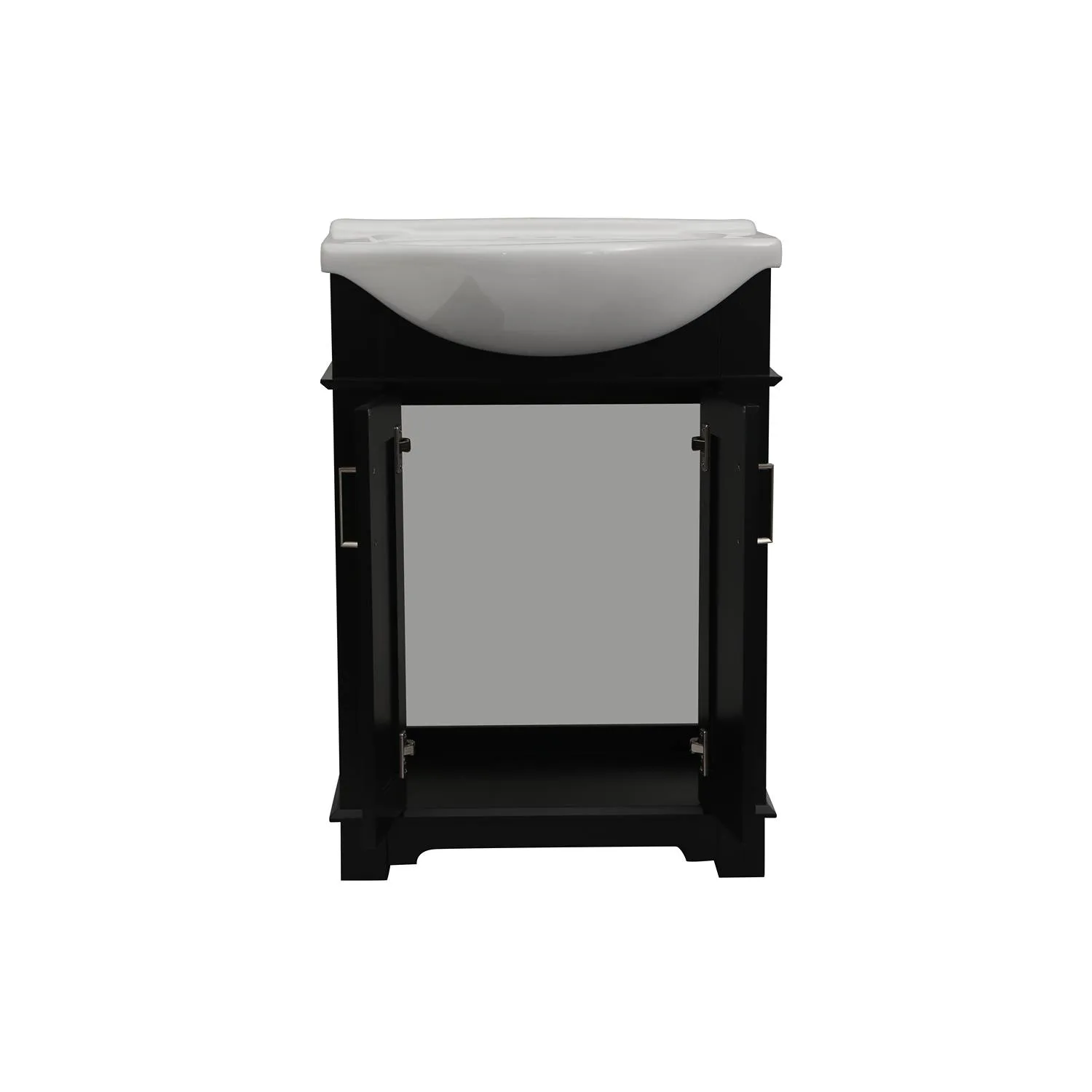 Legion Furniture 24 Inch White Ceramic Top and Sink Vanity Cabinet - image 2