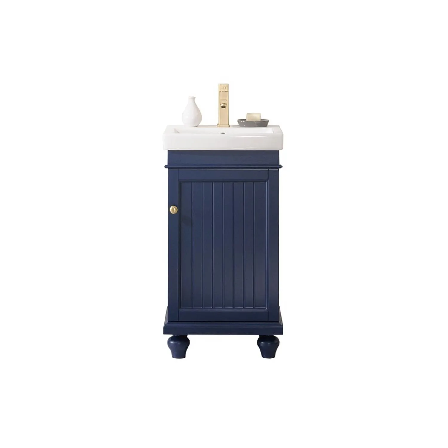 Legion Furniture 18 Inch White Ceramic Top and Sink Vanity Cabinet - image 1