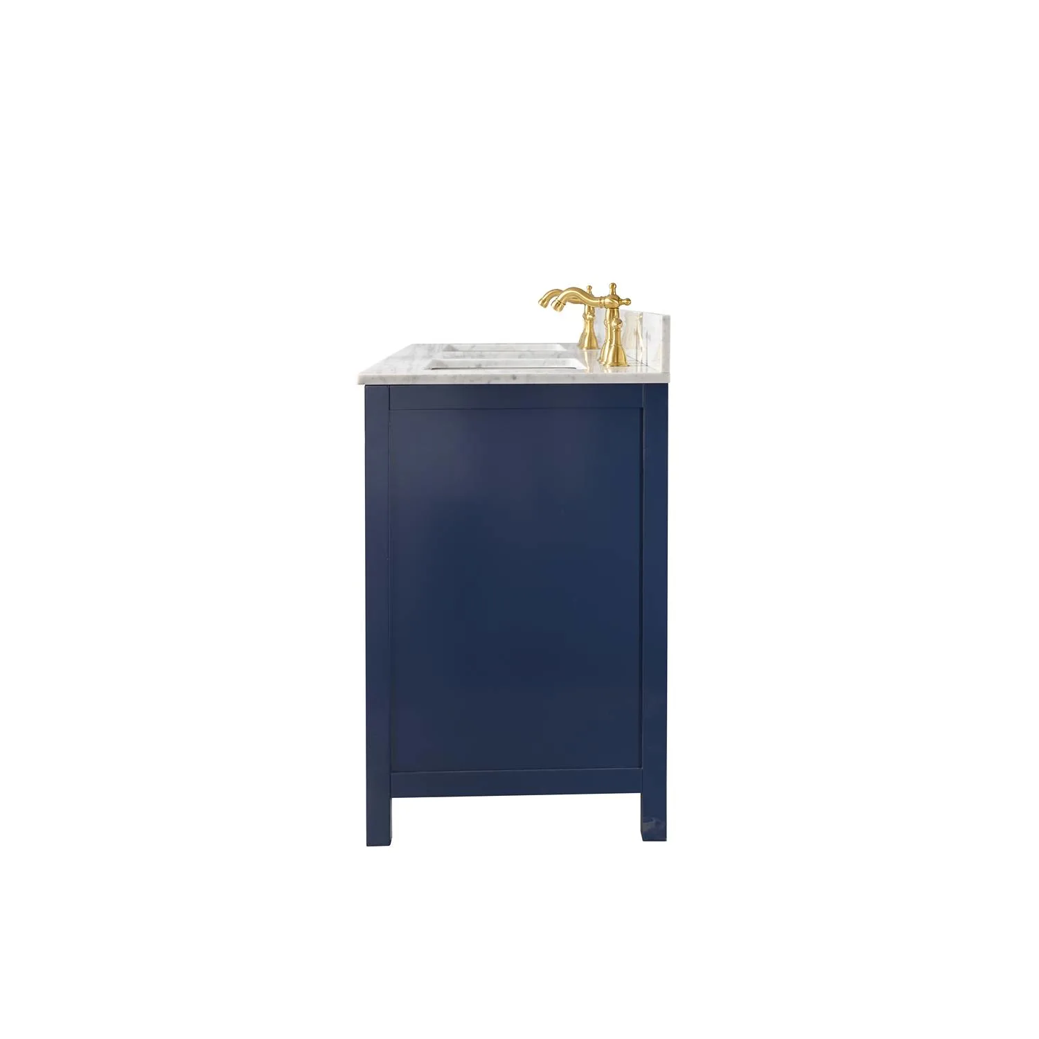 Legion Furniture 60 Inch Carrara White Top Double Sink Vanity Cabinet - image 13