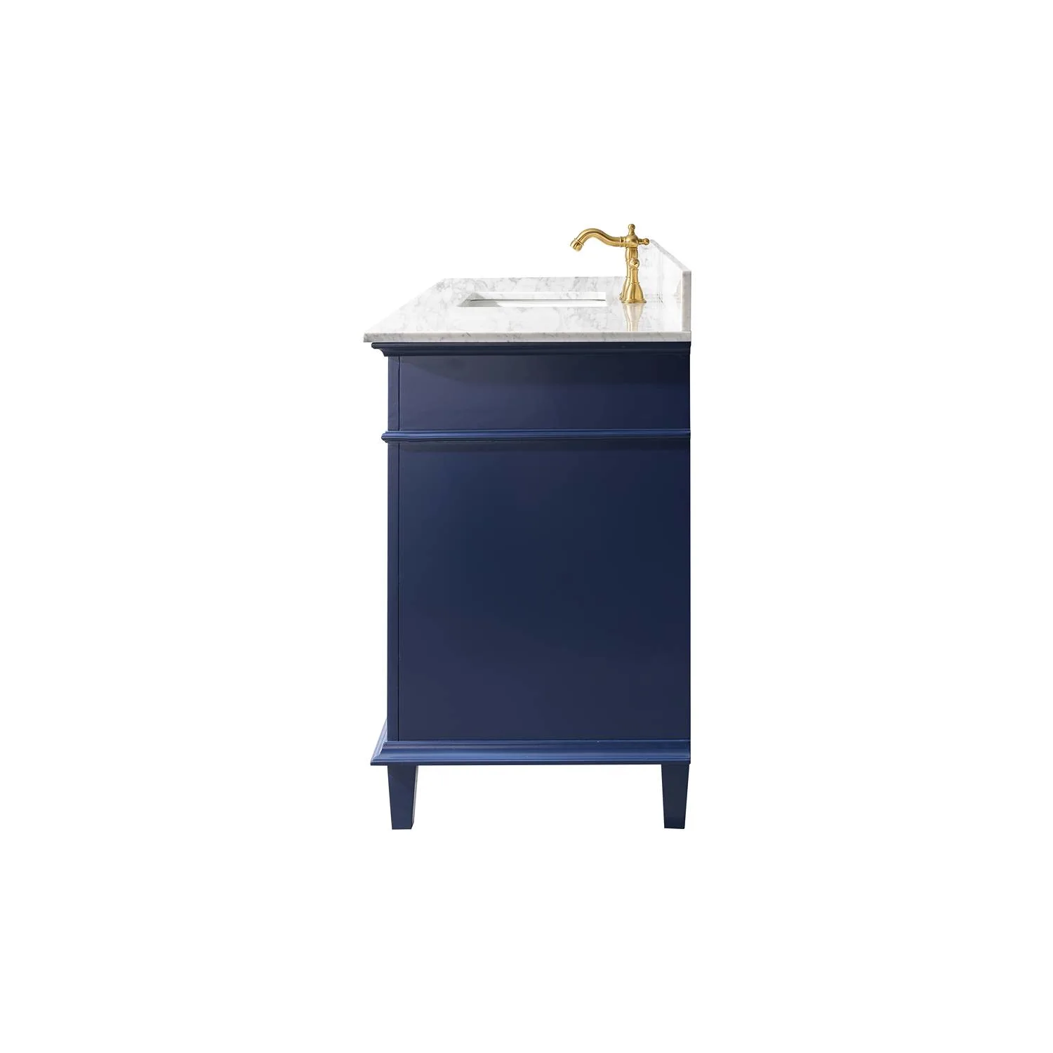Legion Furniture 60 Inch Carrara White Top Ceramic Sink Vanity Cabinet - image 19