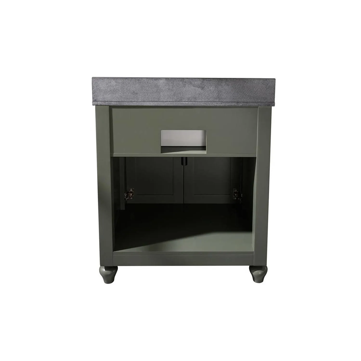 Legion Furniture 30 Inch Black Granite Top Ceramic Sink Vanity Cabinet - image 7