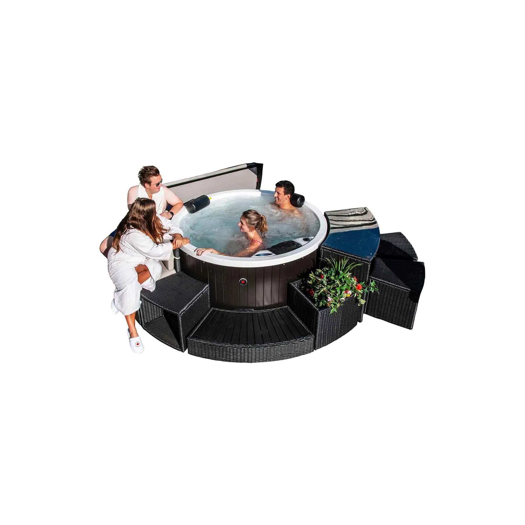 Canadian Spa Okanagan 4 Person 10 Jetted 1 kW Spa Pool - image 6