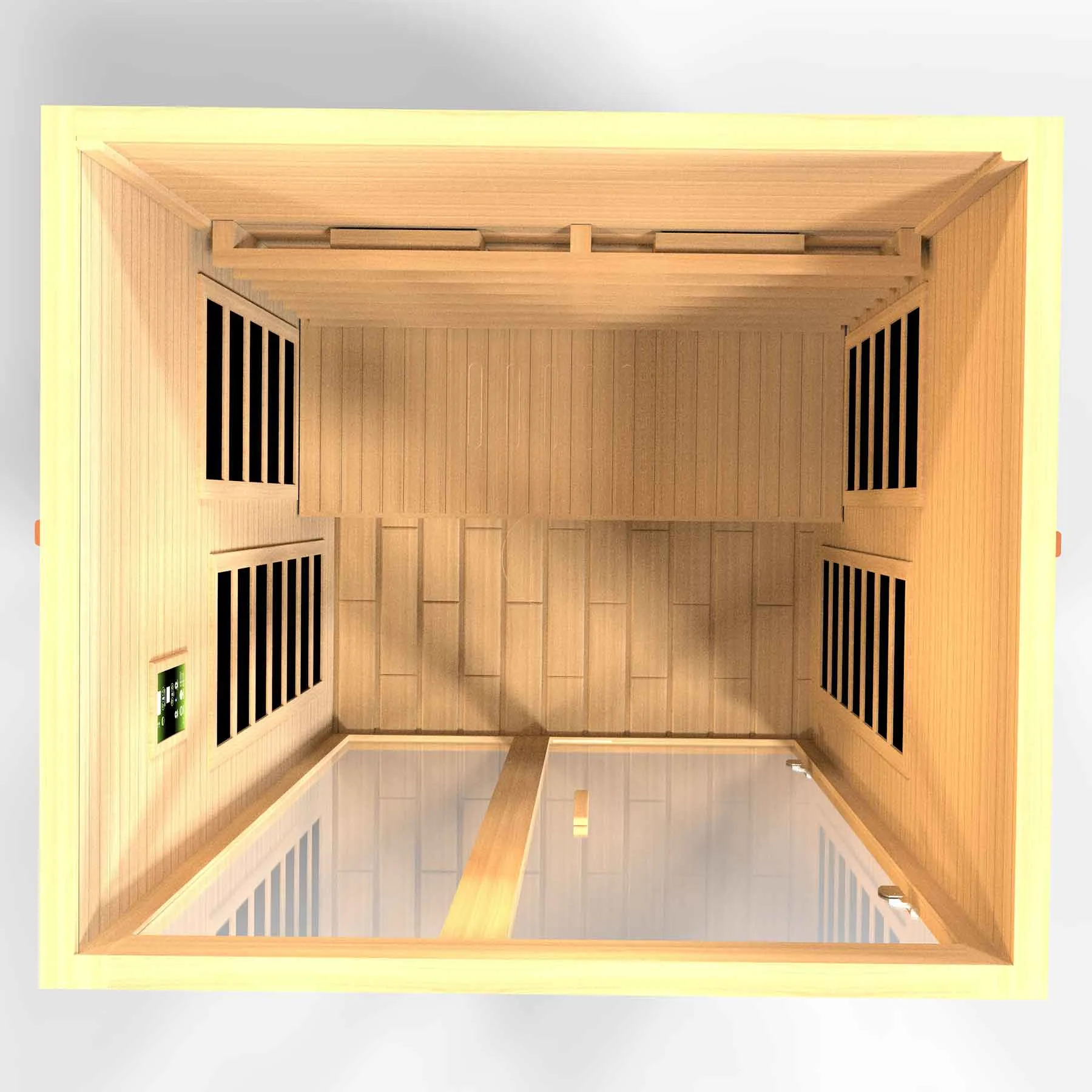 Dynamic Santiago 2-Person Full Spectrum Ultra Low EMF Indoor Infrared Sauna - image 4