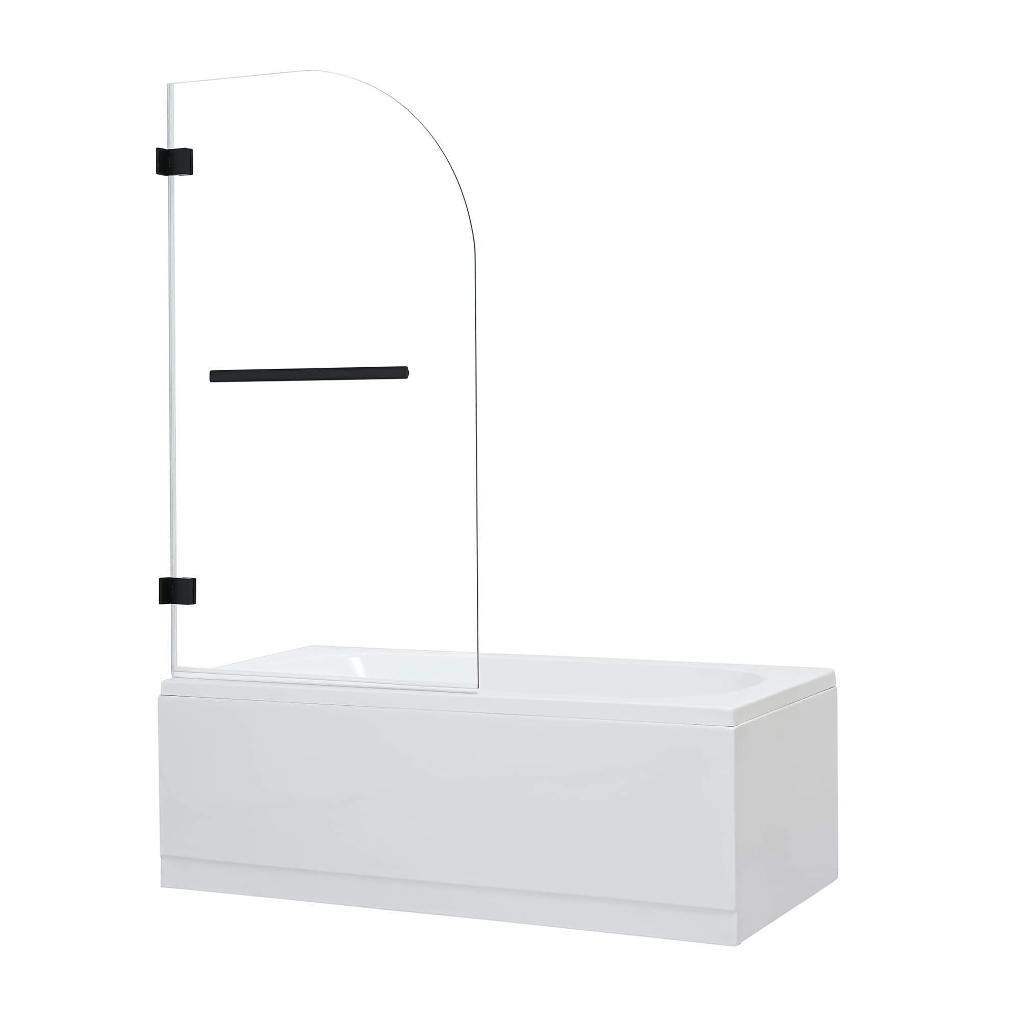 Altair Alvise 34" W x 58" H Frameless Hinged Tub Door - photo 2 of 12