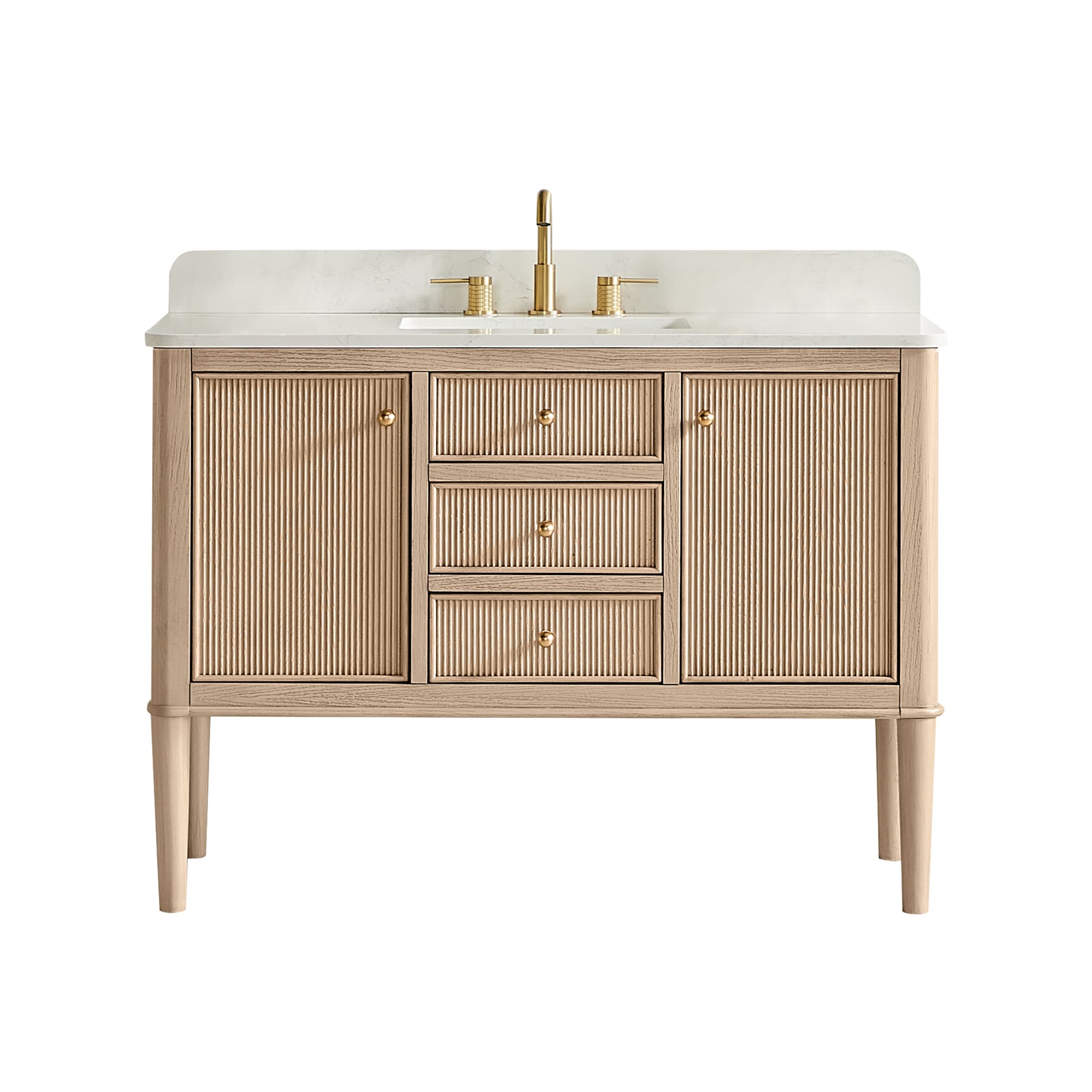 Altair Blaise Freestanding Bathroom Vanity in Light Oak - photo 1 of 16