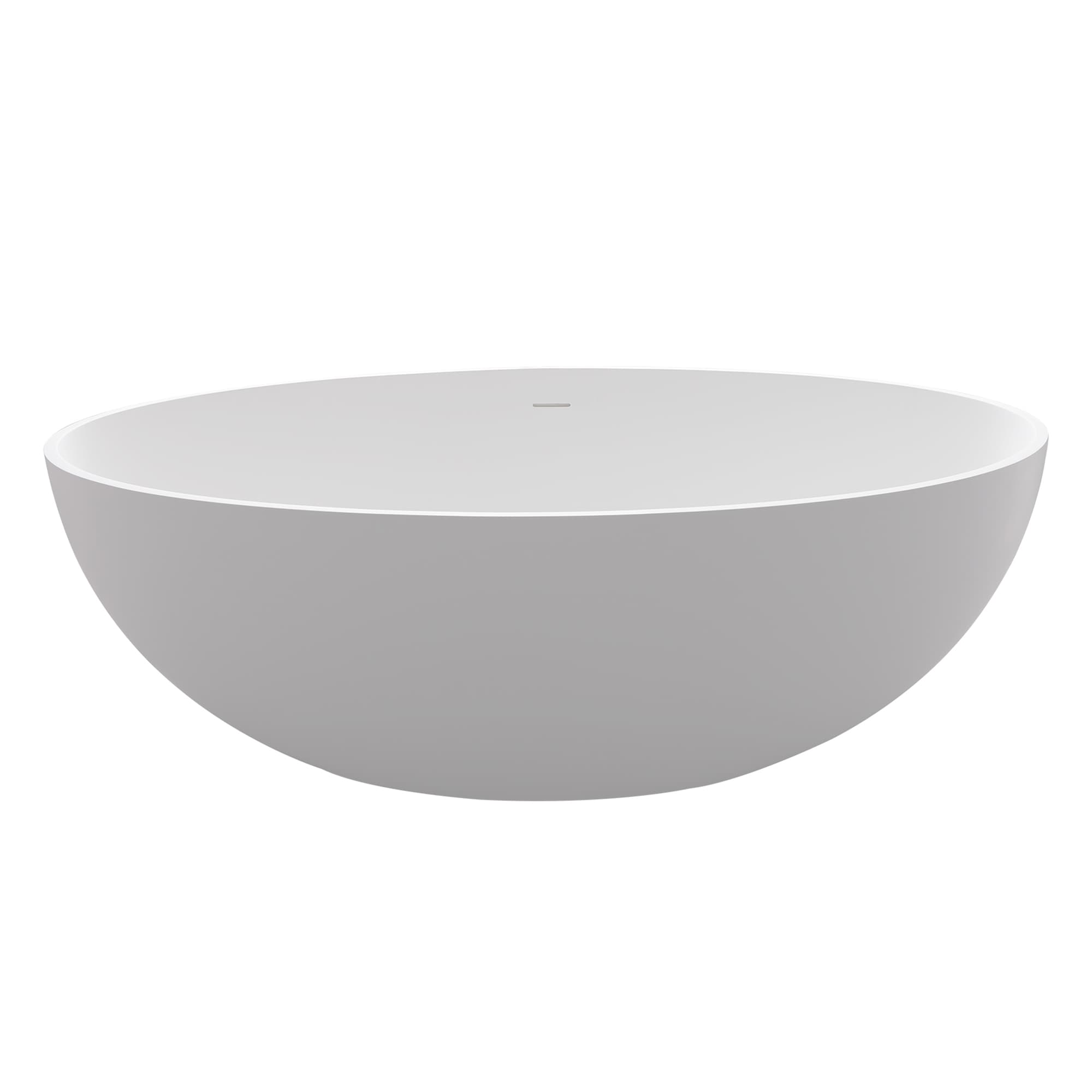Altair Cacciar 67 Inch Solid Surface Freestanding Soaking Bathtub - photo 2 of 24