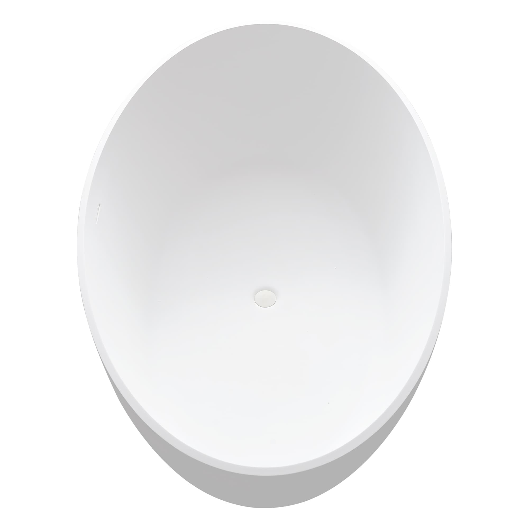 Altair Cacciar 67 Inch Solid Surface Freestanding Soaking Bathtub - photo 5 of 24