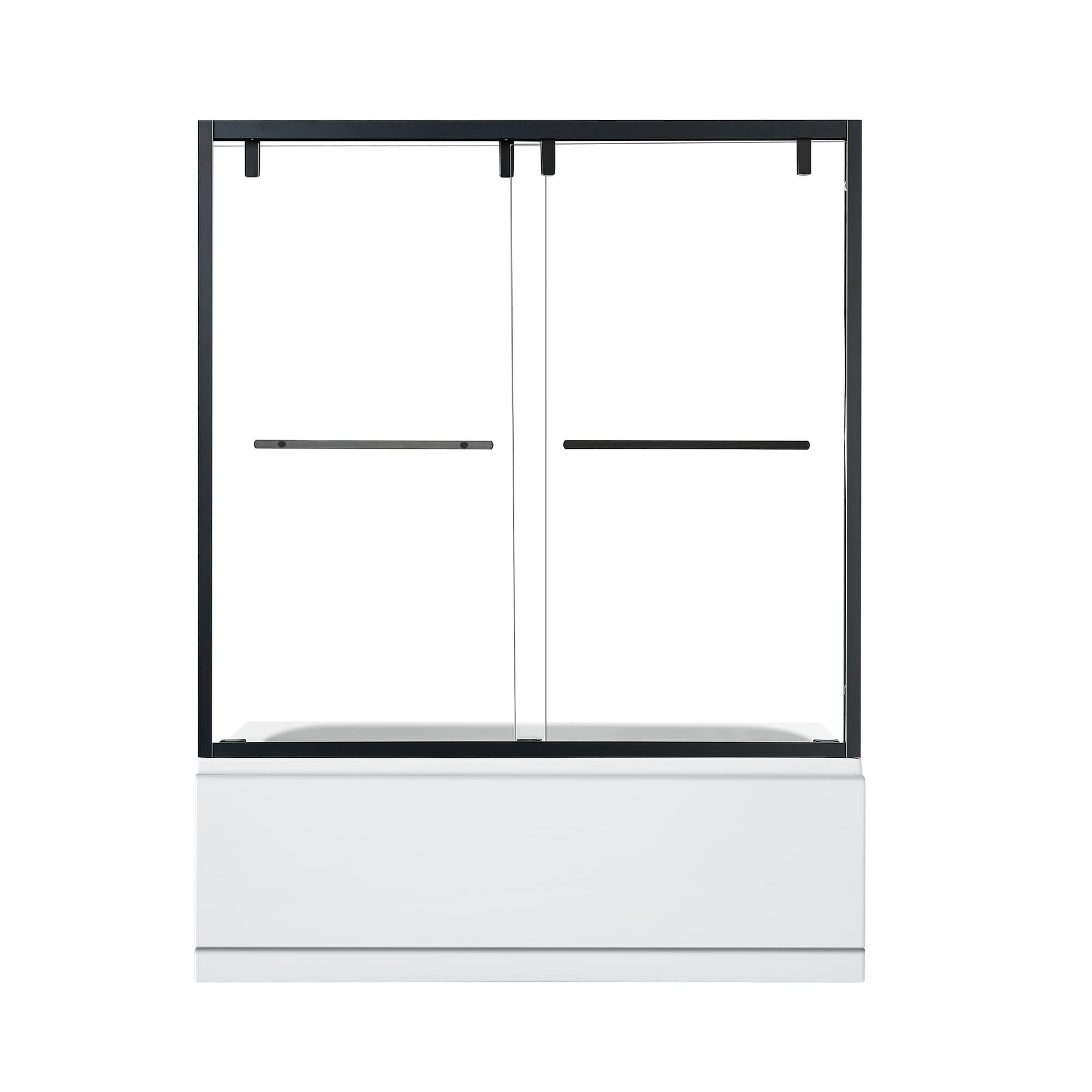 Altair Caspar 60" W x 58" H By-Pass Semi-Frameless Tub Door - photo 1 of 12