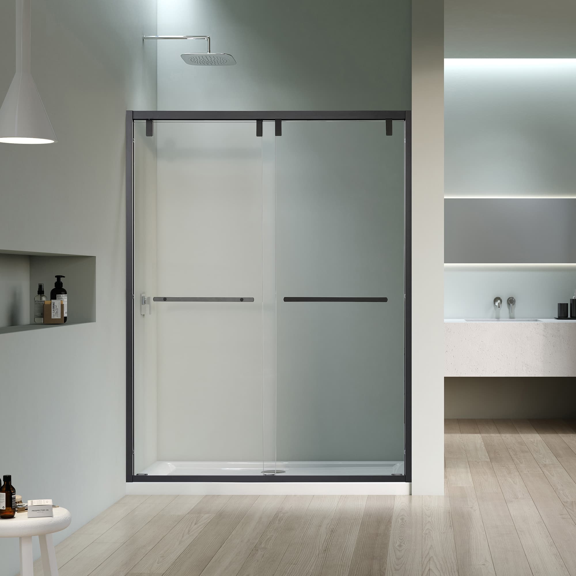 Altair Caspar By-Pass Semi-Frameless Shower Door - photo 3 of 12