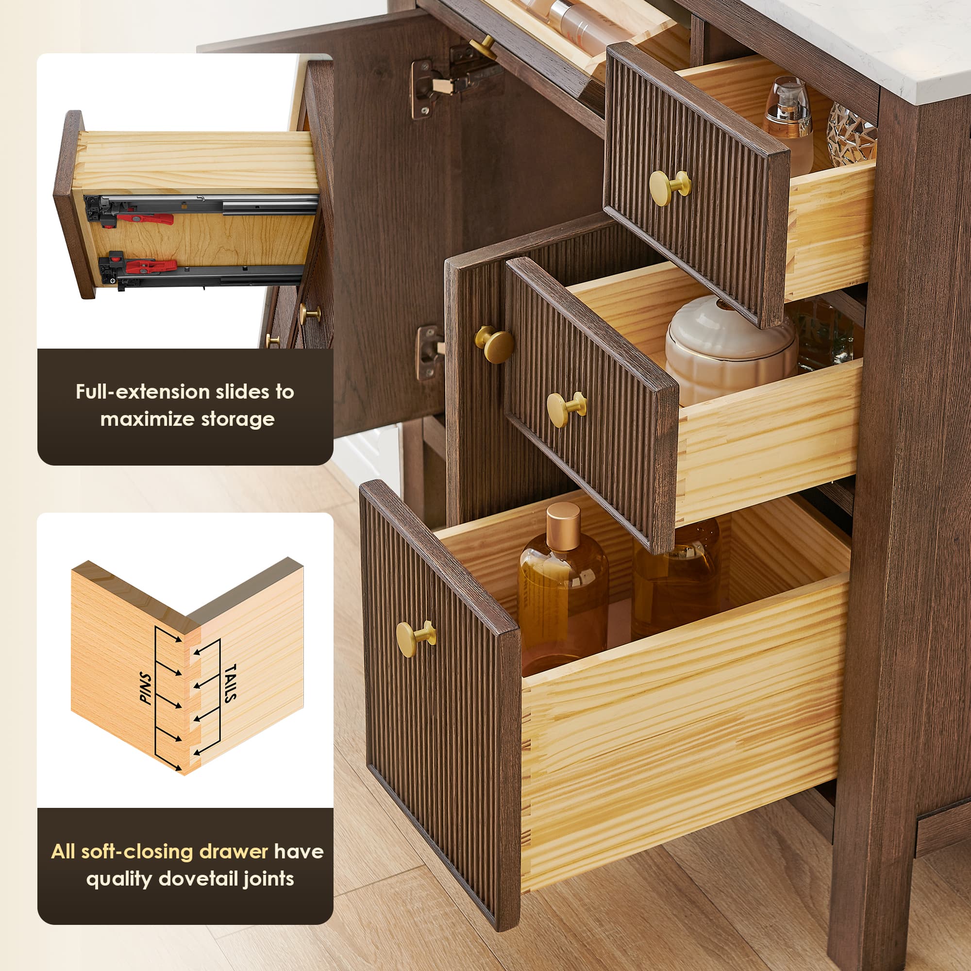 Altair Cerrito Freestanding Bathroom Vanity - photo 10 of 14