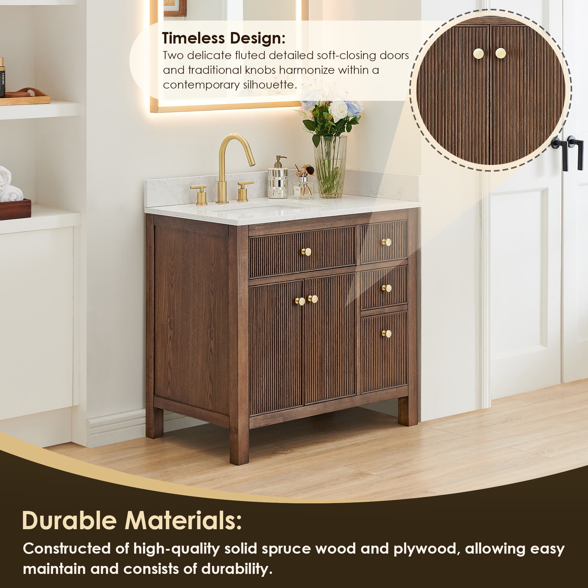 Altair Cerrito Freestanding Bathroom Vanity - photo 6 of 14