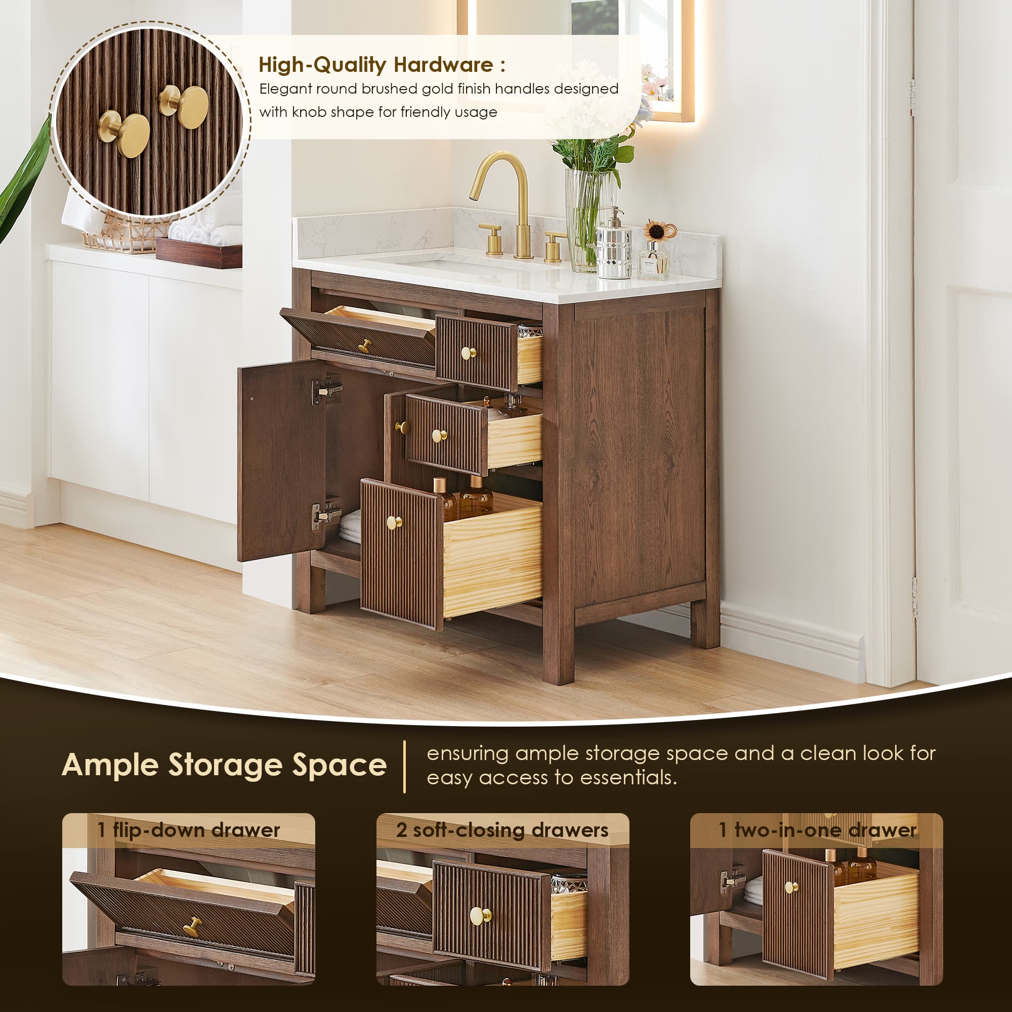 Altair Cerrito Freestanding Bathroom Vanity - photo 9 of 14