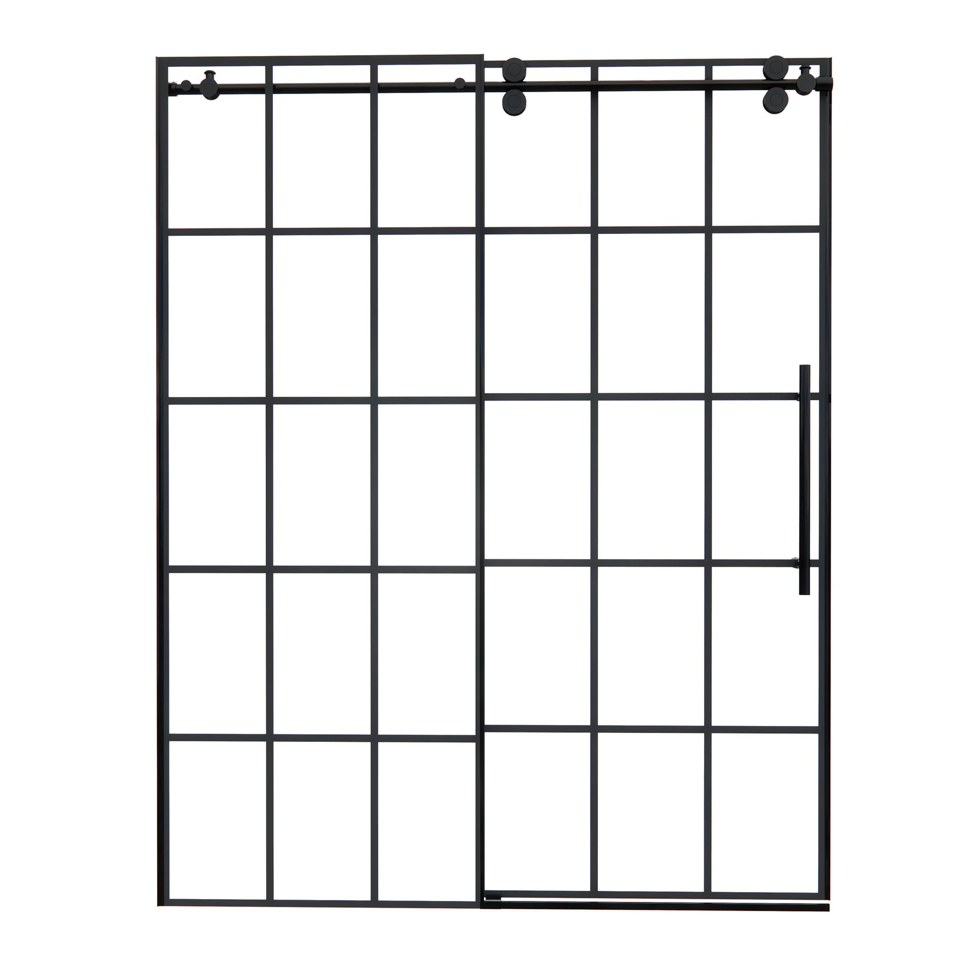 Altair Esense 60" W x 76" H Single Sliding Frameless Shower Door - photo 1 of 15